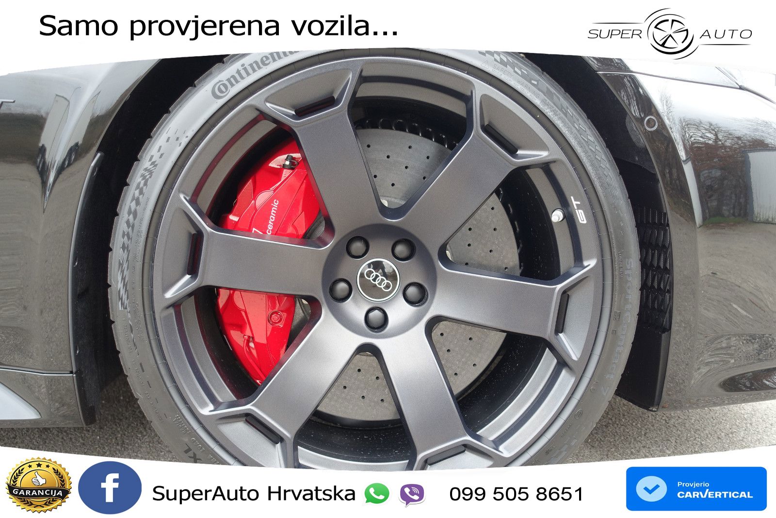 Audi RS6 Avant GT 4.0 TFSI V8 (630 KS) quattro tiptronic LED+GR SJED+ACC