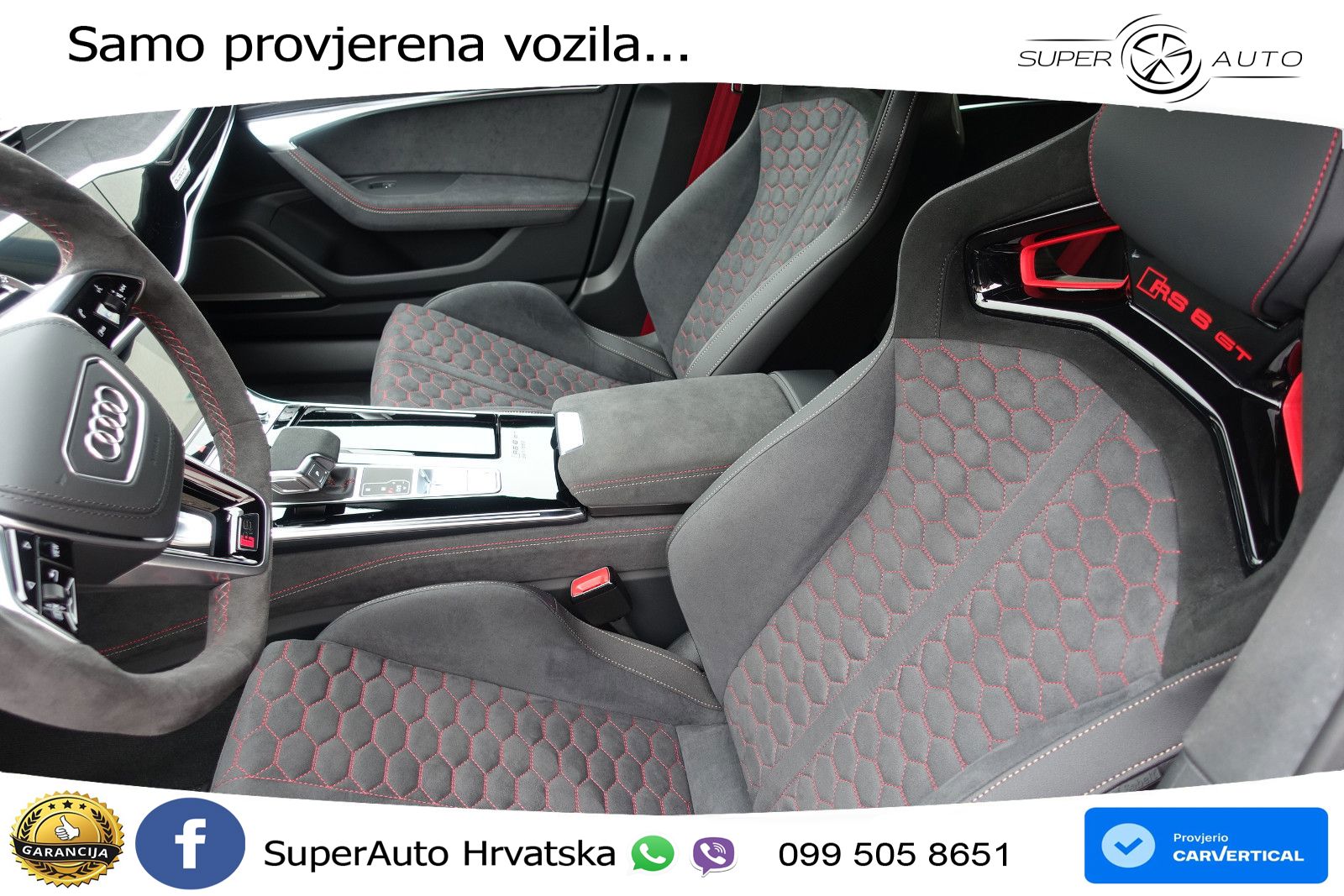 Audi RS6 Avant GT 4.0 TFSI V8 (630 KS) quattro tiptronic LED+GR SJED+ACC