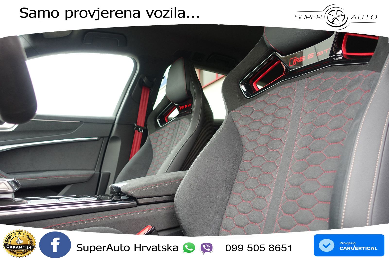 Audi RS6 Avant GT 4.0 TFSI V8 (630 KS) quattro tiptronic LED+GR SJED+ACC