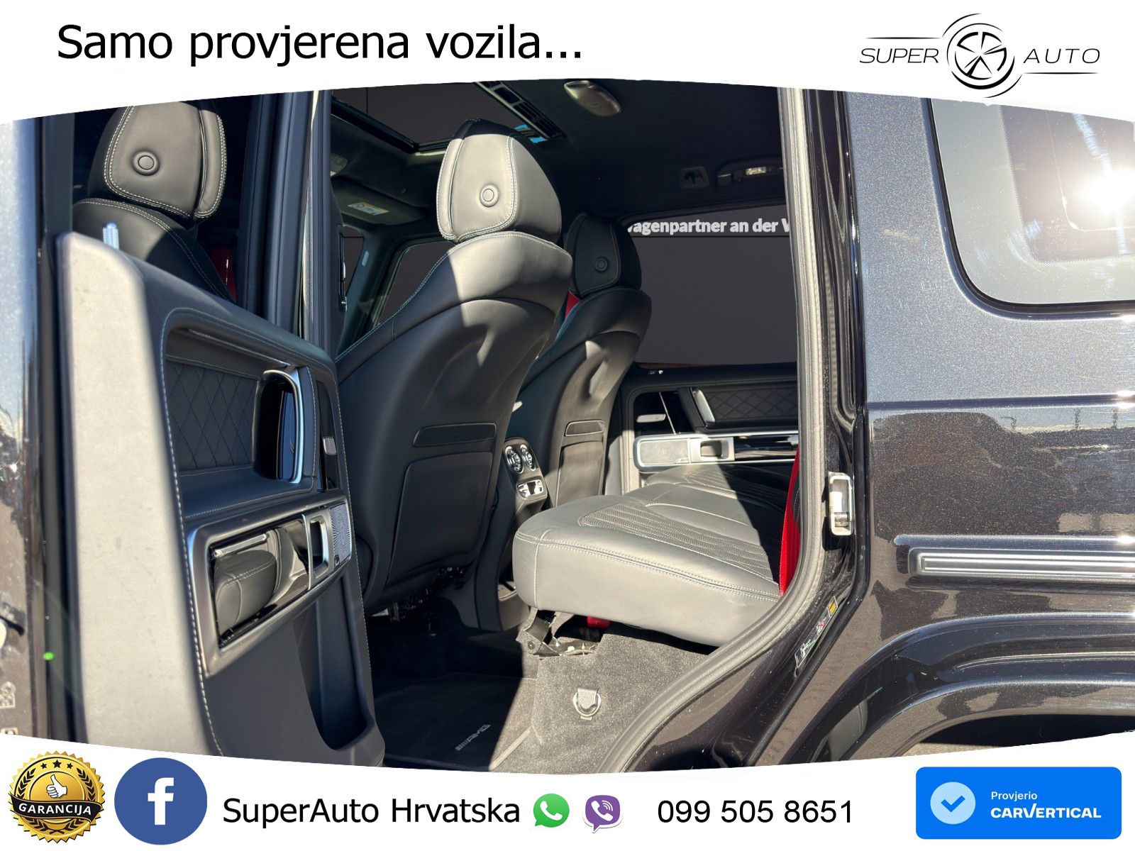 Mercedes G 450d Long (367 KS) 4MATIC 9G-TRONIC Superior LED+GR SJED+ACC