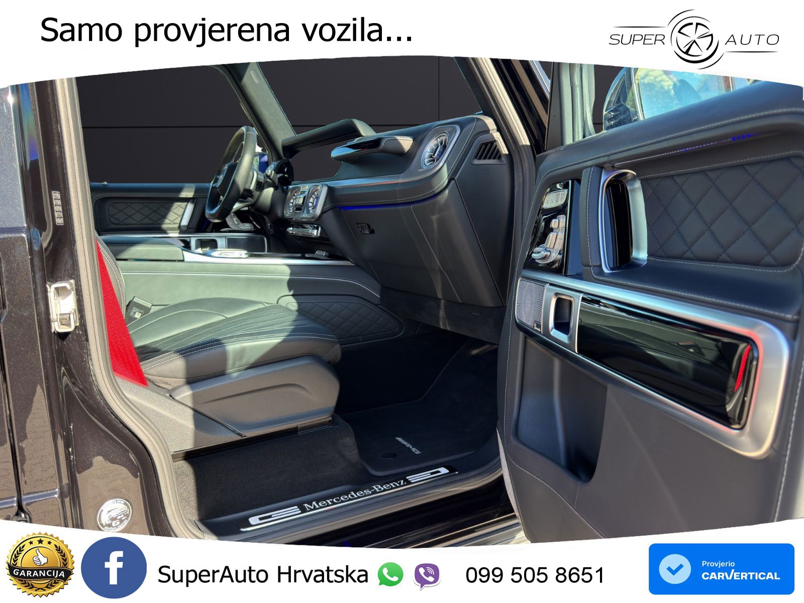 Mercedes G 450d Long (367 KS) 4MATIC 9G-TRONIC Superior LED+GR SJED+ACC