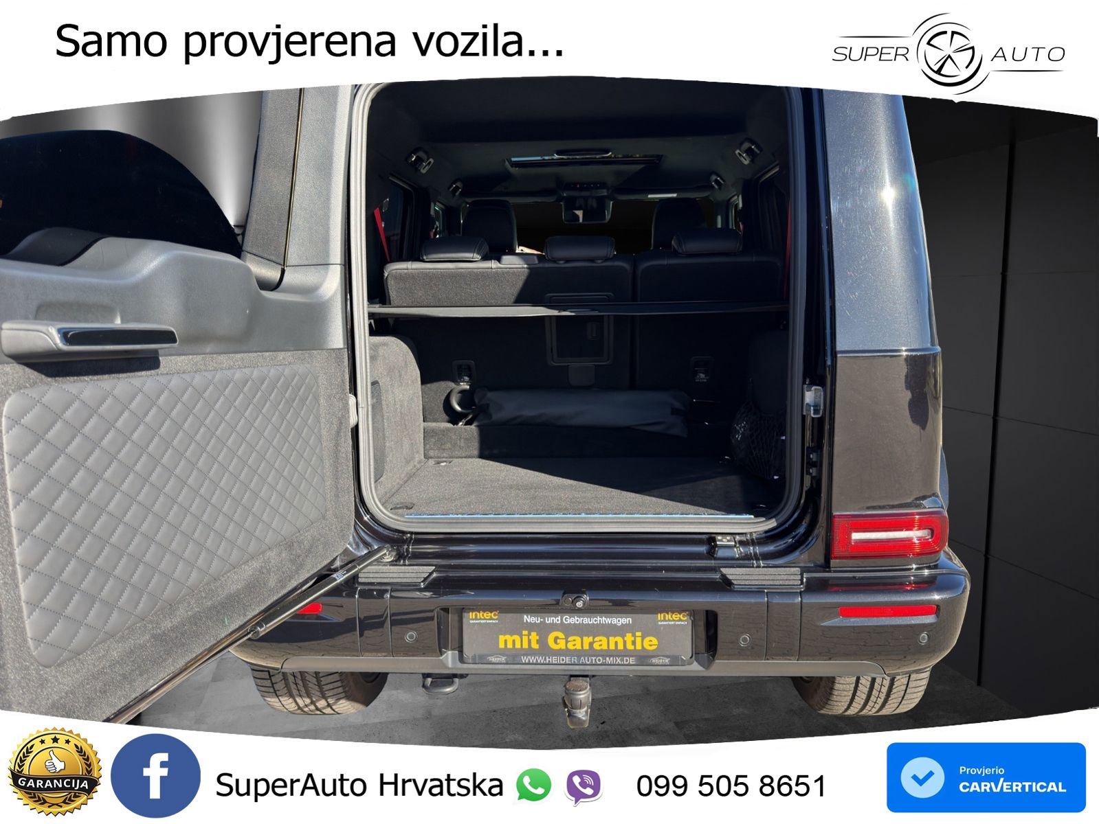 Mercedes G 450d Long (367 KS) 4MATIC 9G-TRONIC Superior LED+GR SJED+ACC