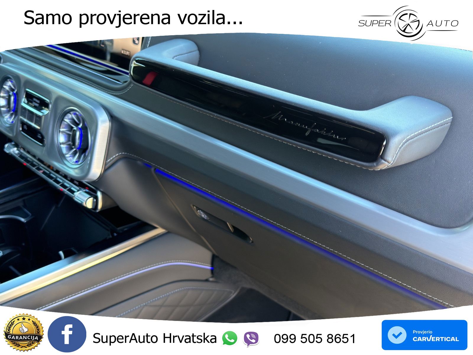 Mercedes G 450d Long (367 KS) 4MATIC 9G-TRONIC Superior LED+GR SJED+ACC