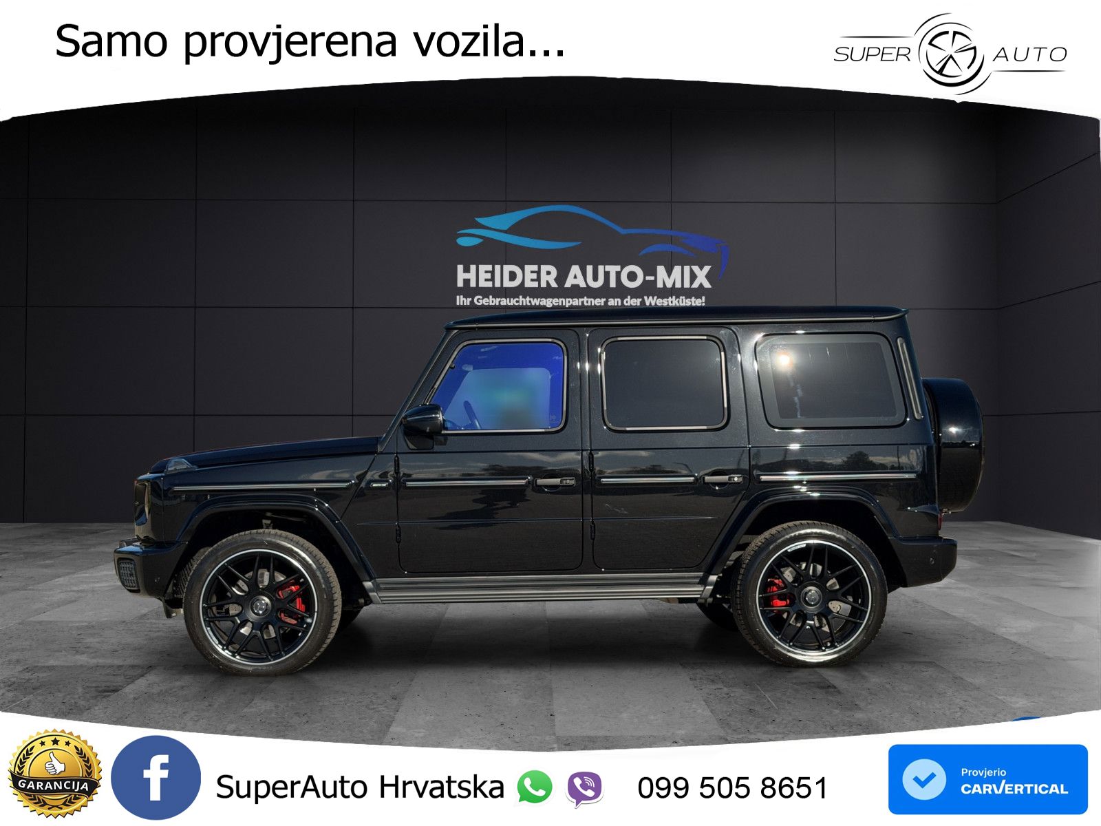 Mercedes G 450d Long (367 KS) 4MATIC 9G-TRONIC Superior LED+GR SJED+ACC