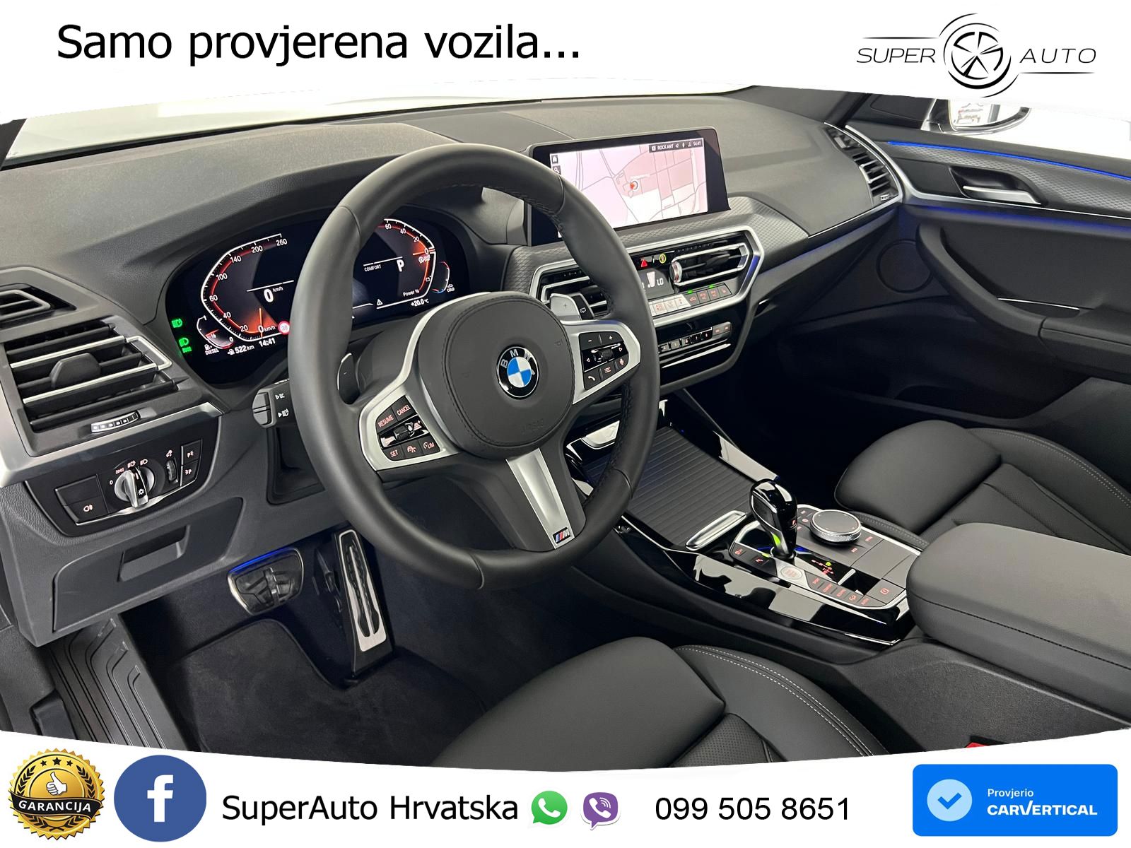 BMW X3 20d xDrive Steptronic M Sport LED+GR SJED+ACC