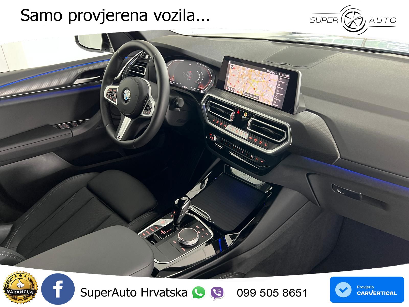 BMW X3 20d xDrive Steptronic M Sport LED+GR SJED+ACC