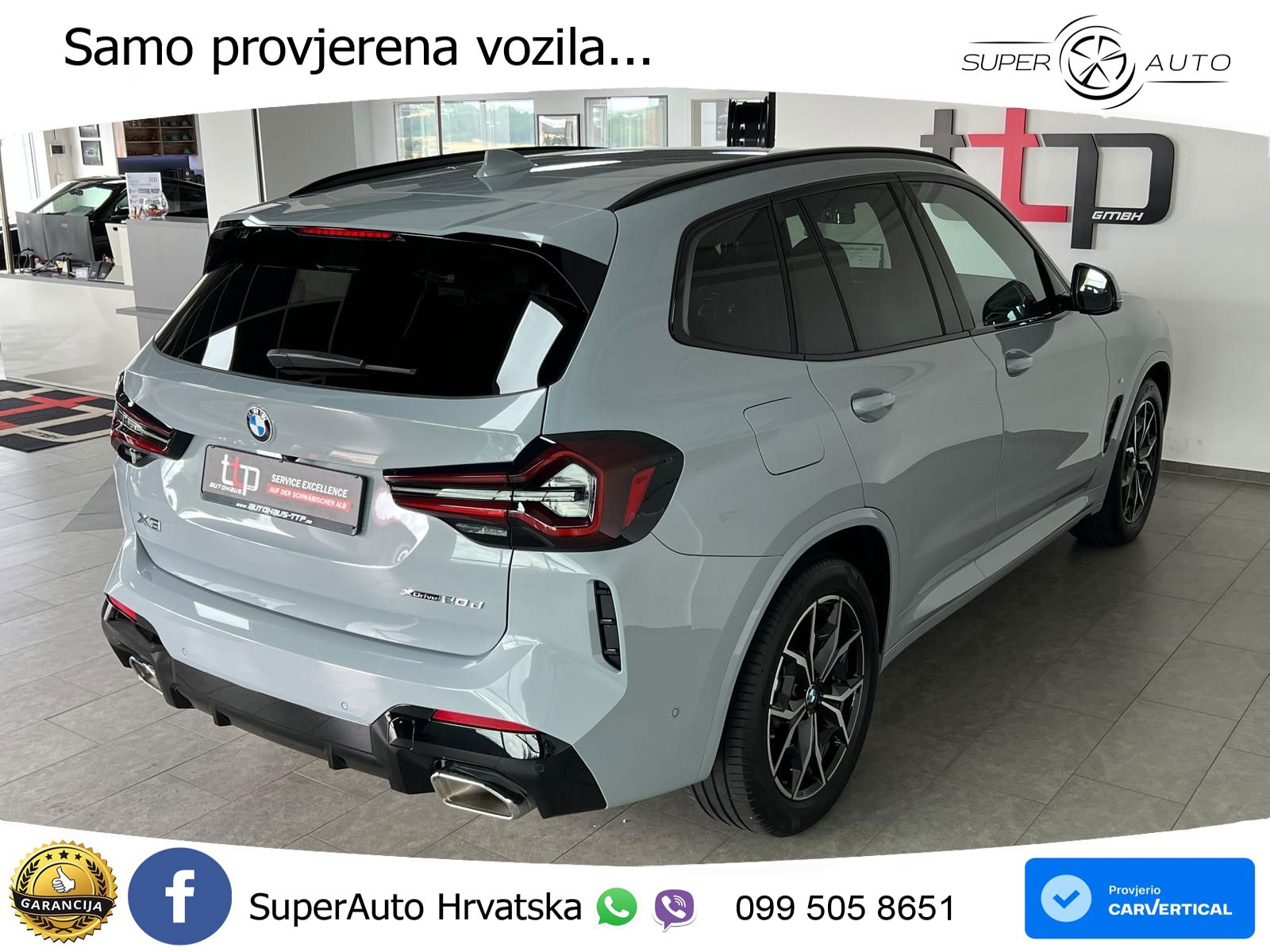 BMW X3 20d xDrive Steptronic M Sport LED+GR SJED+ACC