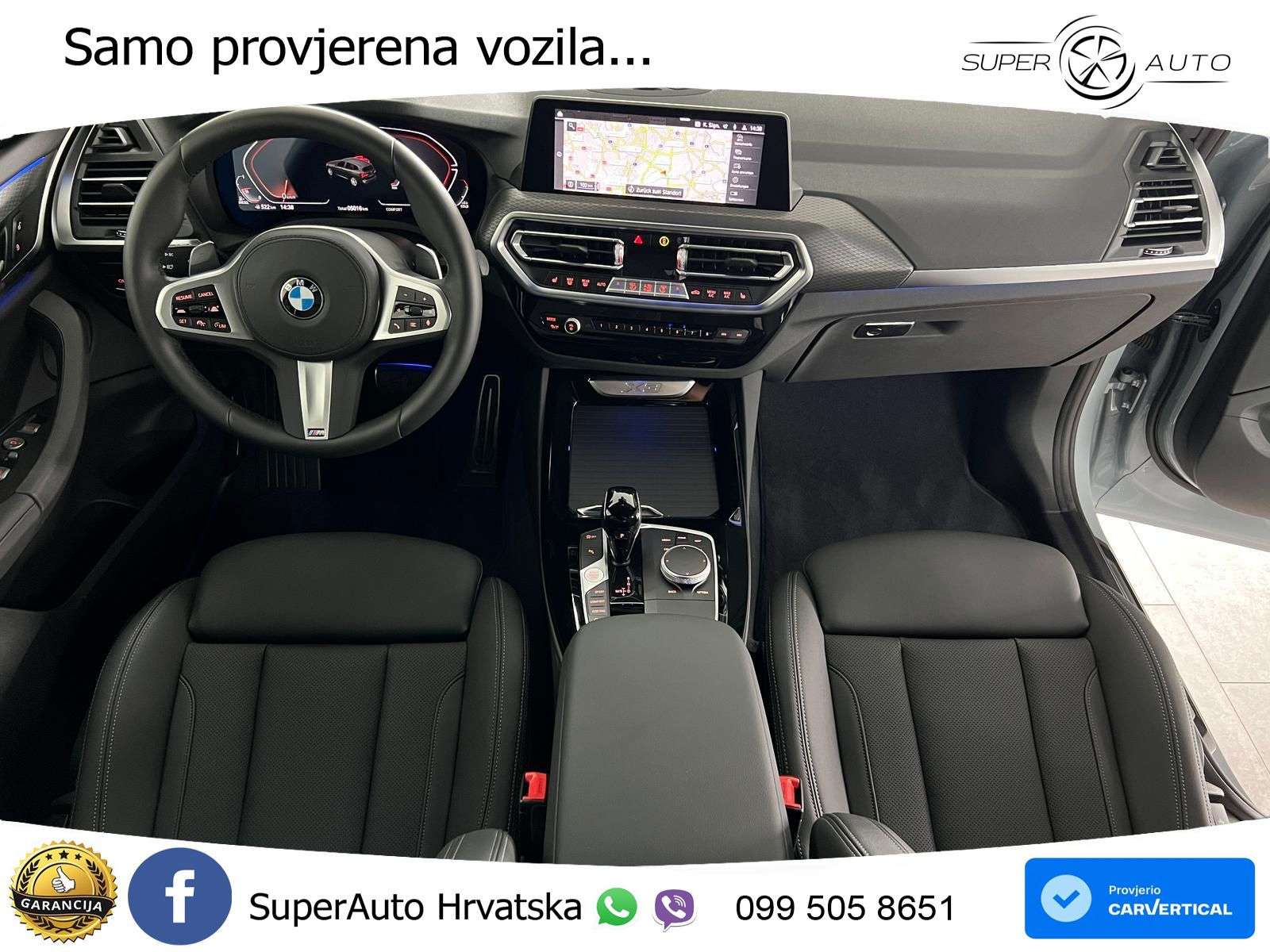 BMW X3 20d xDrive Steptronic M Sport LED+GR SJED+ACC