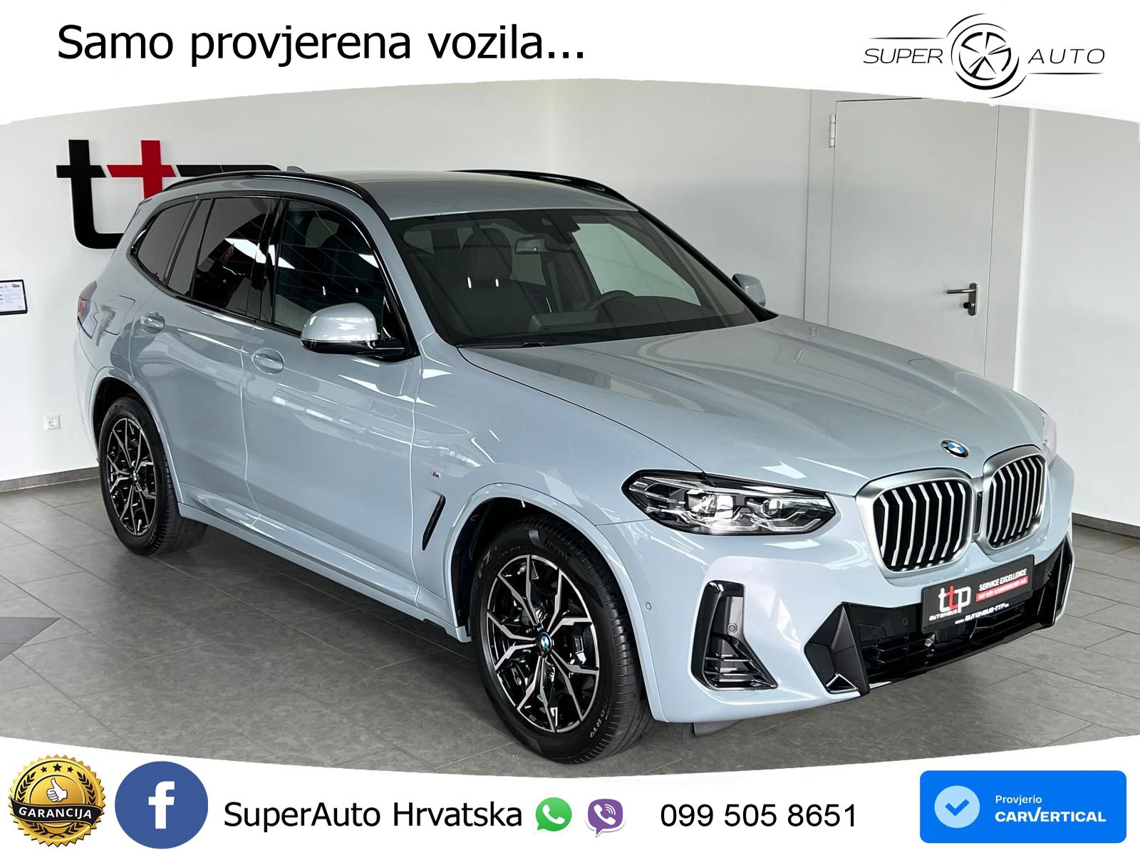 BMW X3 20d xDrive Steptronic M Sport LED+GR SJED+ACC