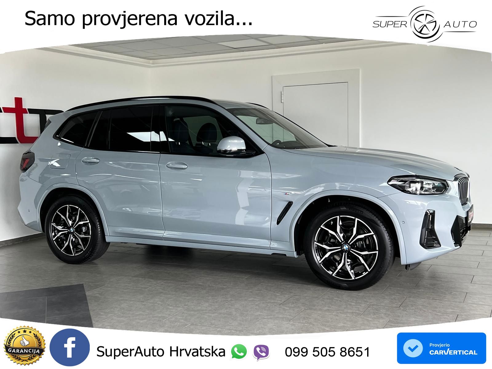 BMW X3 20d xDrive Steptronic M Sport LED+GR SJED+ACC