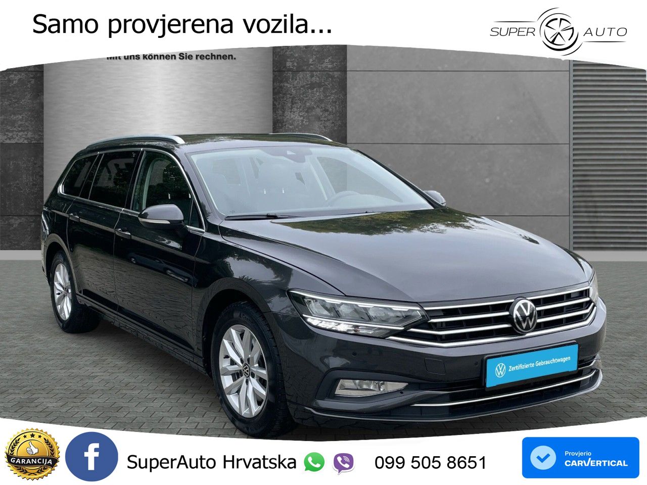 Volkswagen Passat Variant 2.0 TDI (150 KS) DSG LED+GR SJED+ACC