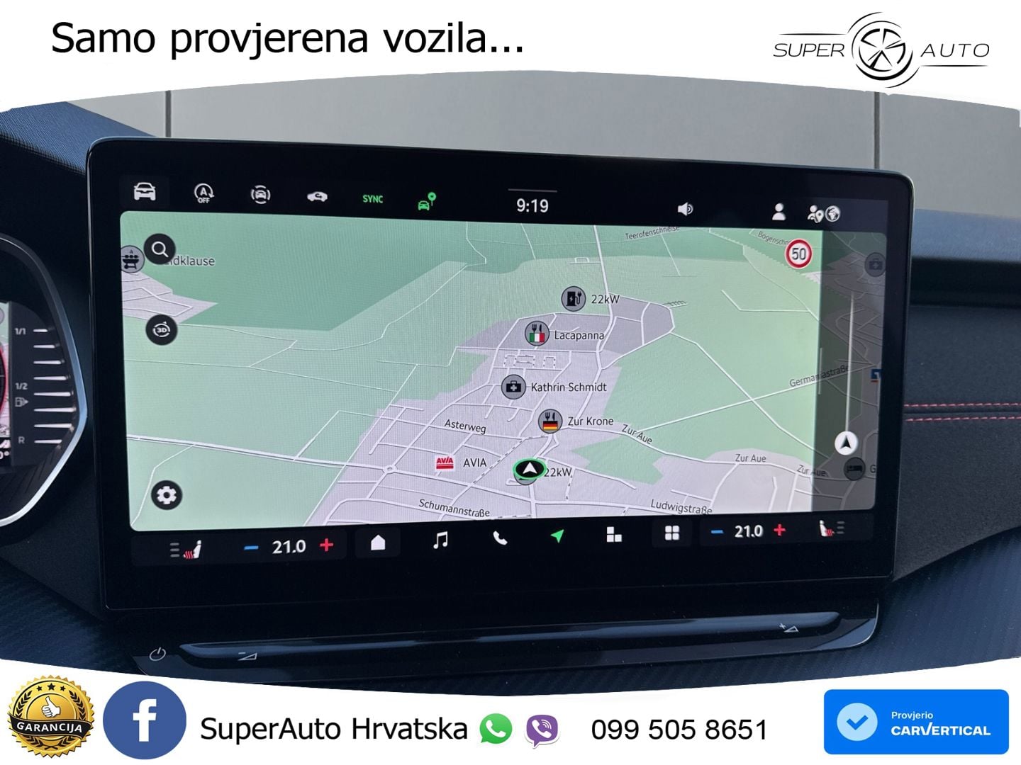 Škoda Octavia Combi RS 2.0 TSI (265 KS) DSG LED+GR SJED+ACC
