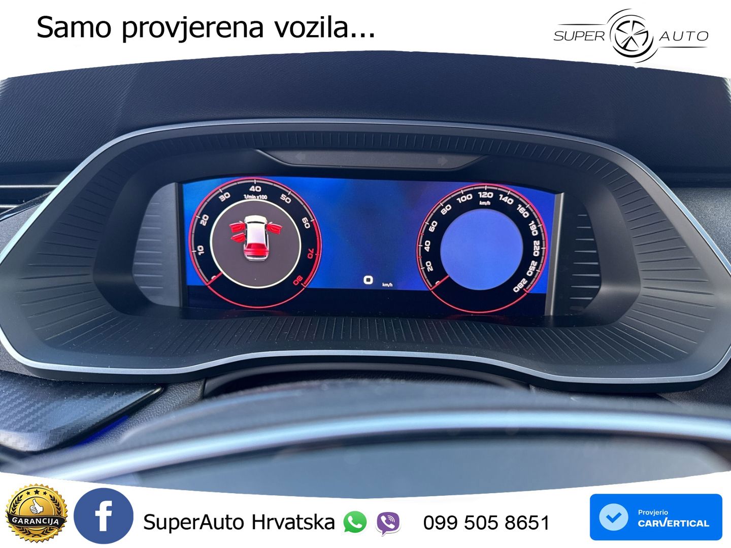 Škoda Octavia Combi RS 2.0 TSI (265 KS) DSG LED+GR SJED+ACC