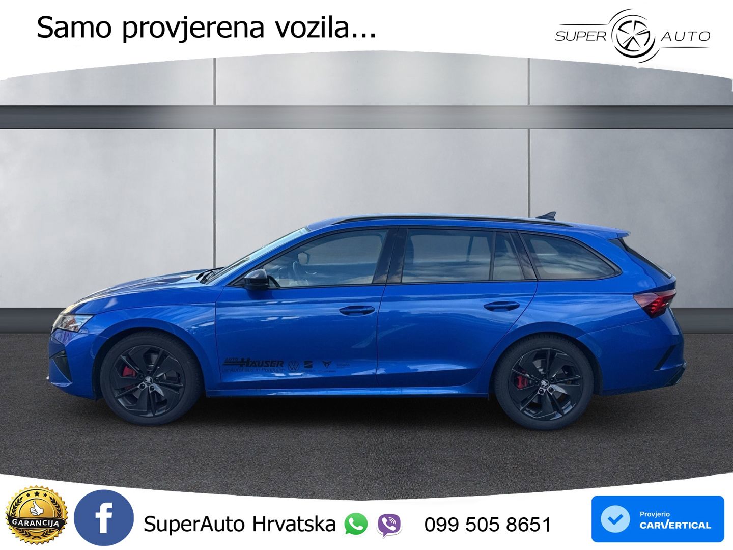 Škoda Octavia Combi RS 2.0 TSI (265 KS) DSG LED+GR SJED+ACC