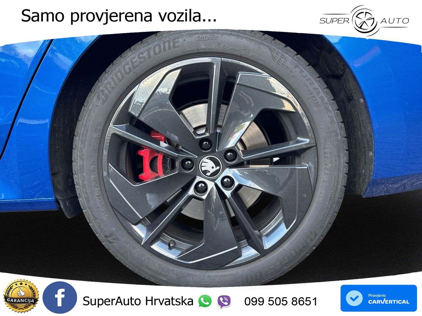 Škoda Octavia Combi RS 2.0 TSI (265 KS) DSG LED+GR SJED+ACC
