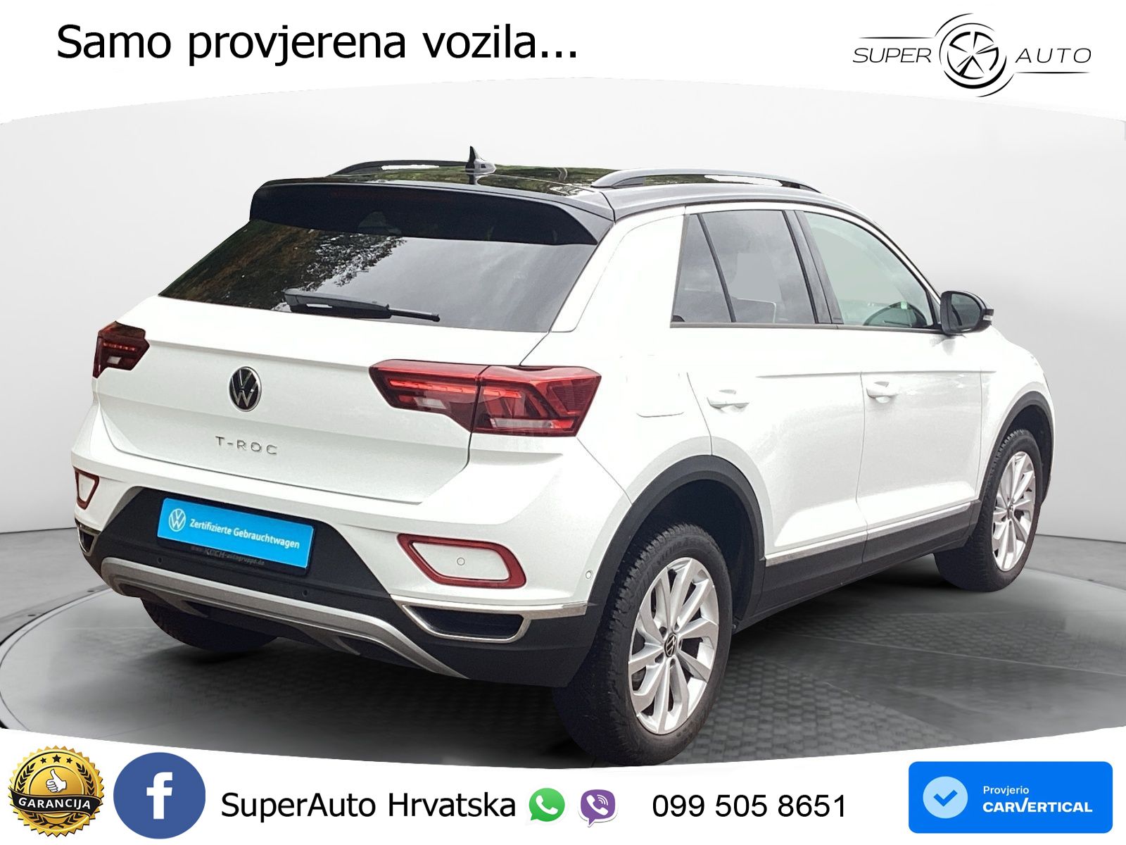 Volkswagen T-Roc 1.5 TSI (150 KS) DSG LED+GR SJED+ACC