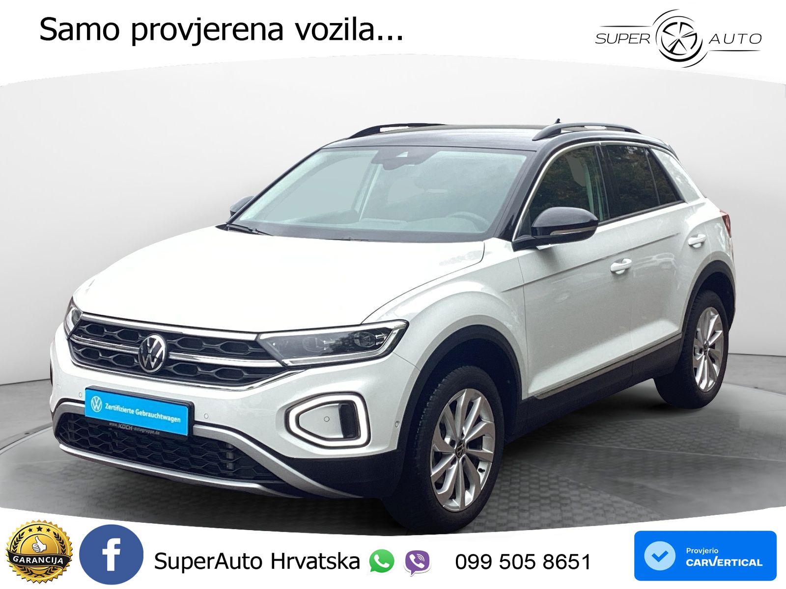 Volkswagen T-Roc 1.5 TSI (150 KS) DSG LED+GR SJED+ACC