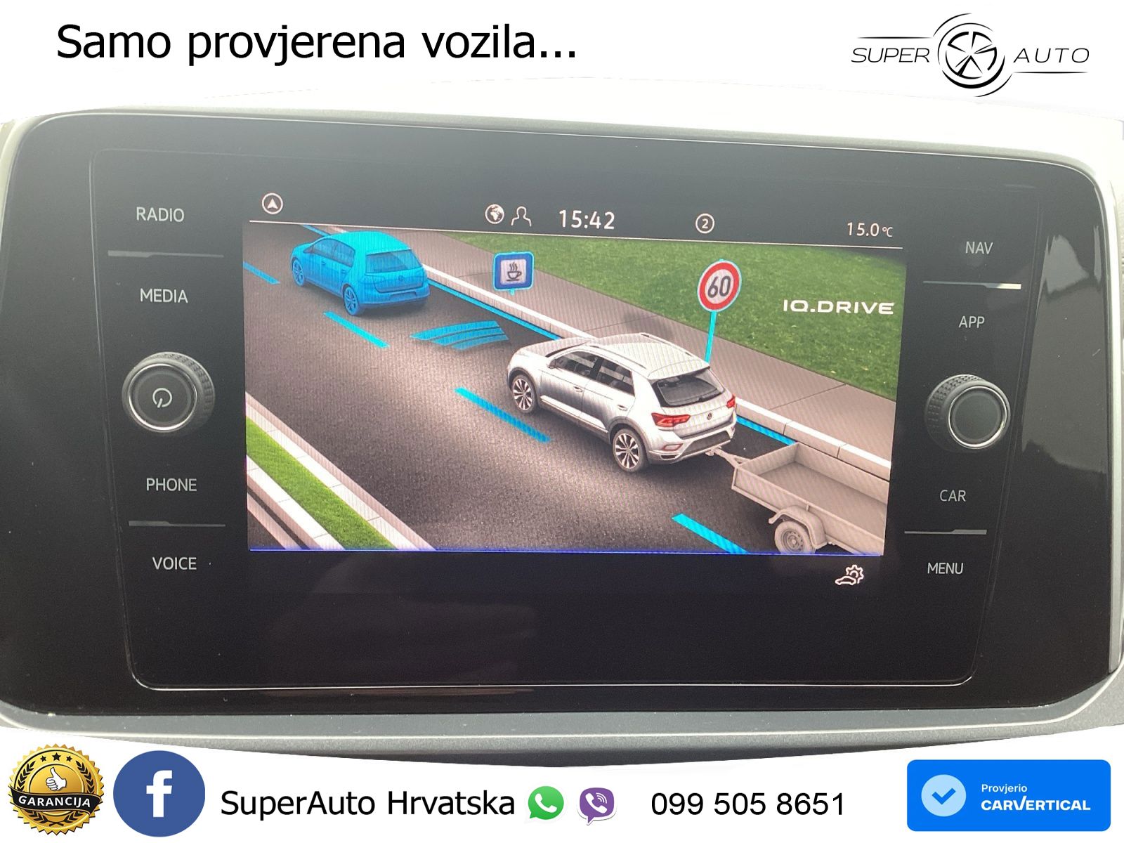 Volkswagen T-Roc 1.5 TSI (150 KS) DSG LED+GR SJED+ACC