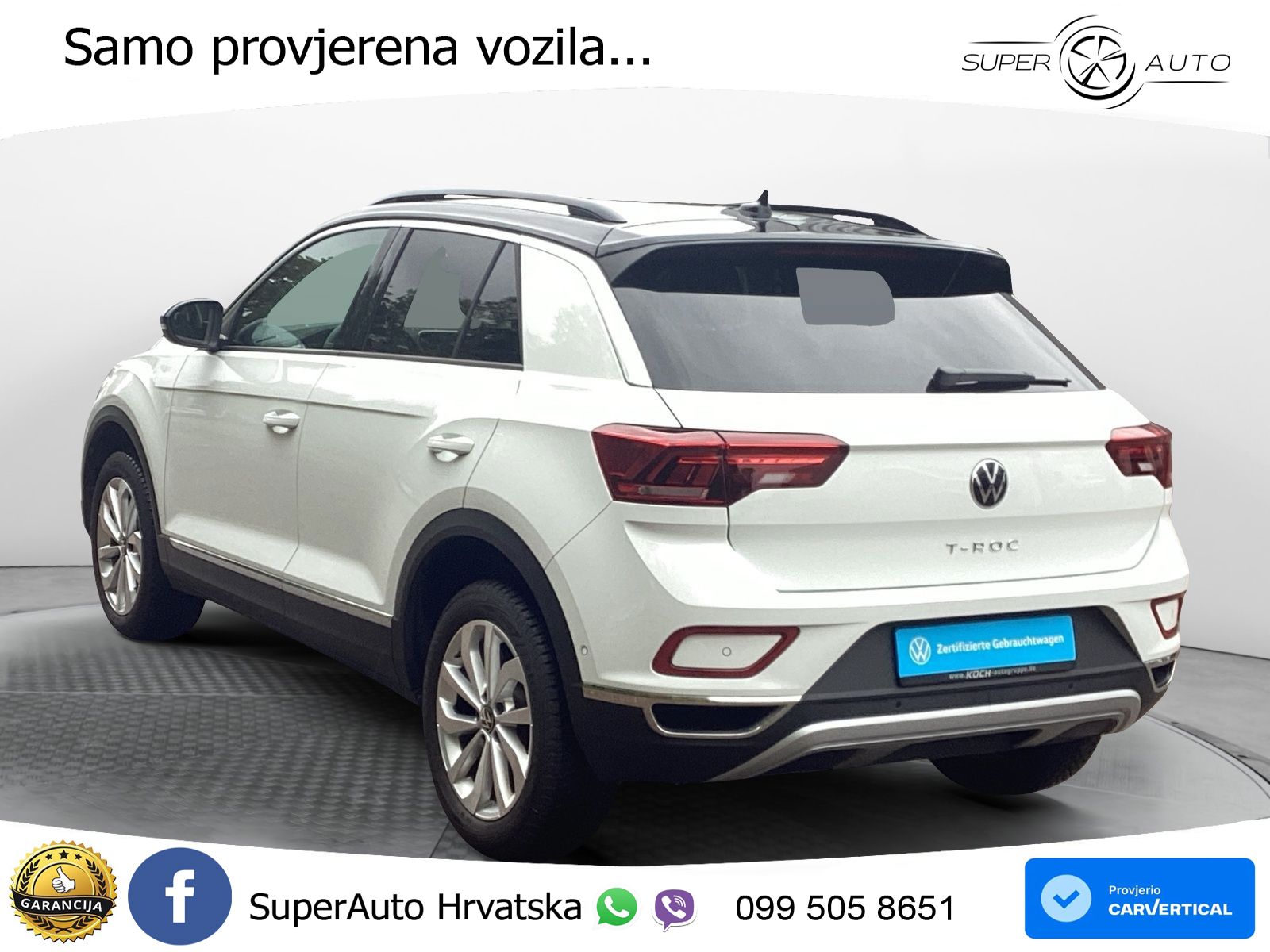 Volkswagen T-Roc 1.5 TSI (150 KS) DSG LED+GR SJED+ACC