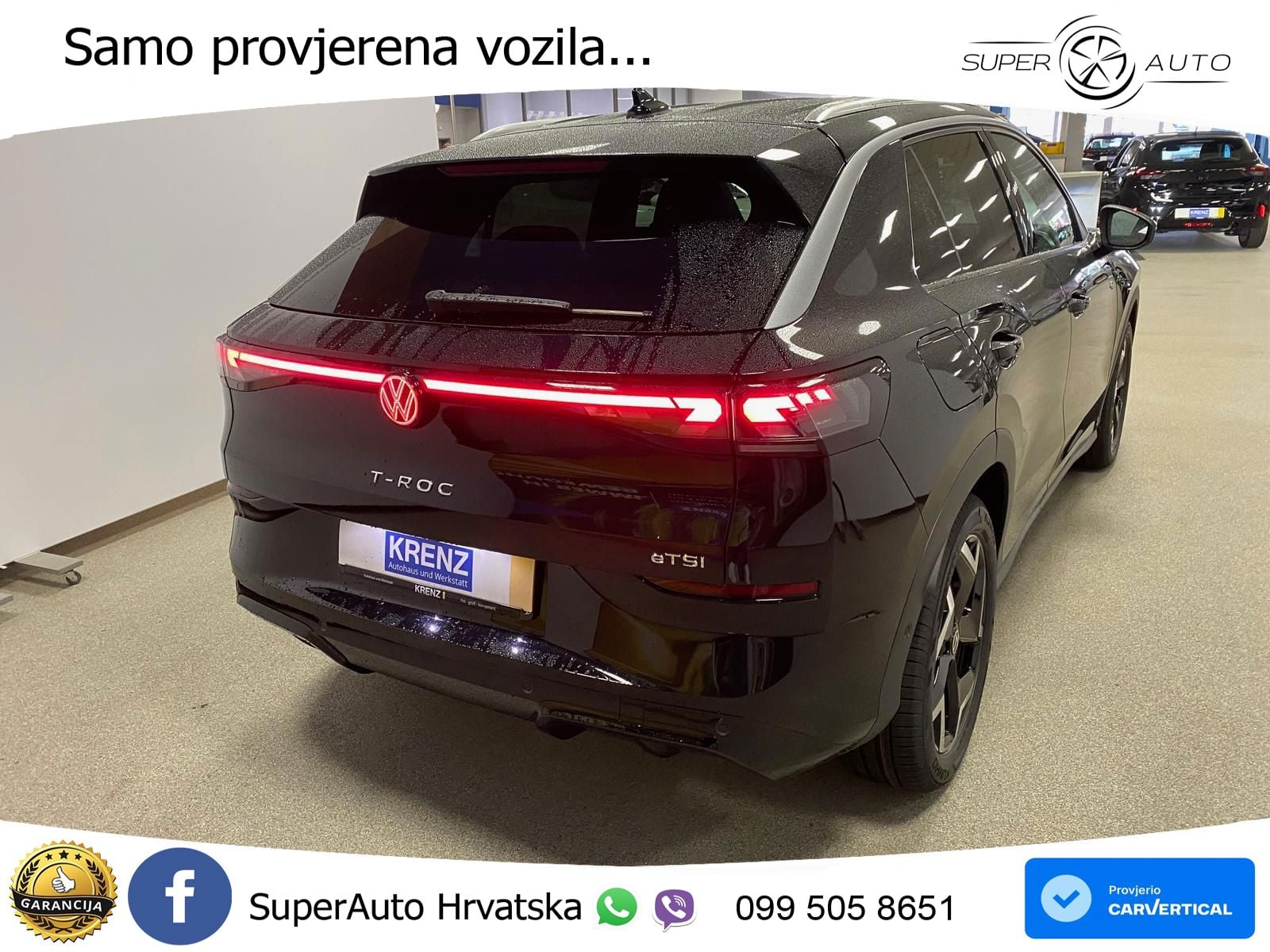 Volkswagen T-Roc 1.5 eTSI (150 KS)  DSG LED+GR SJED+ACC