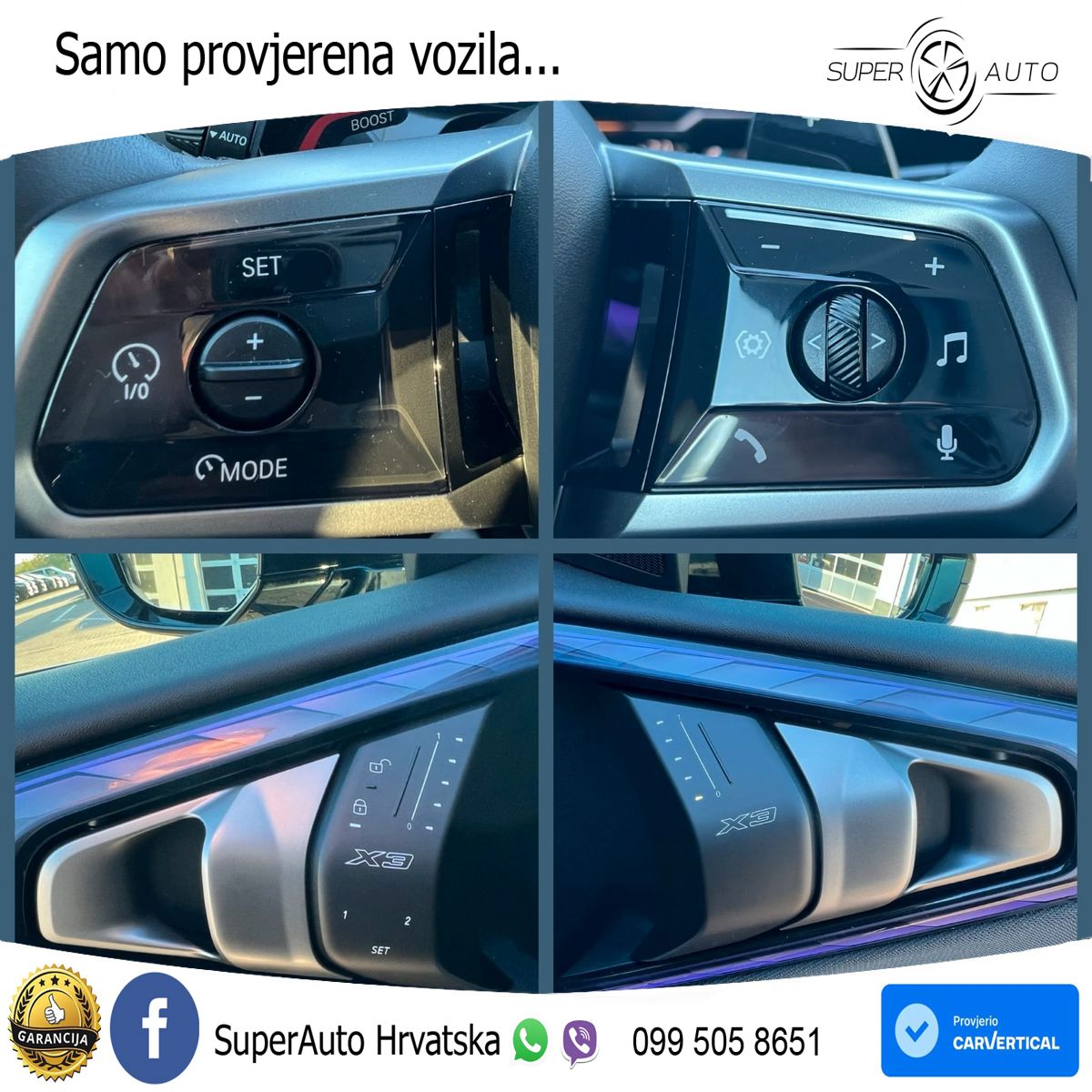BMW X3 20d xDrive Steptronic M Sport LED+GR SJED+ACC
