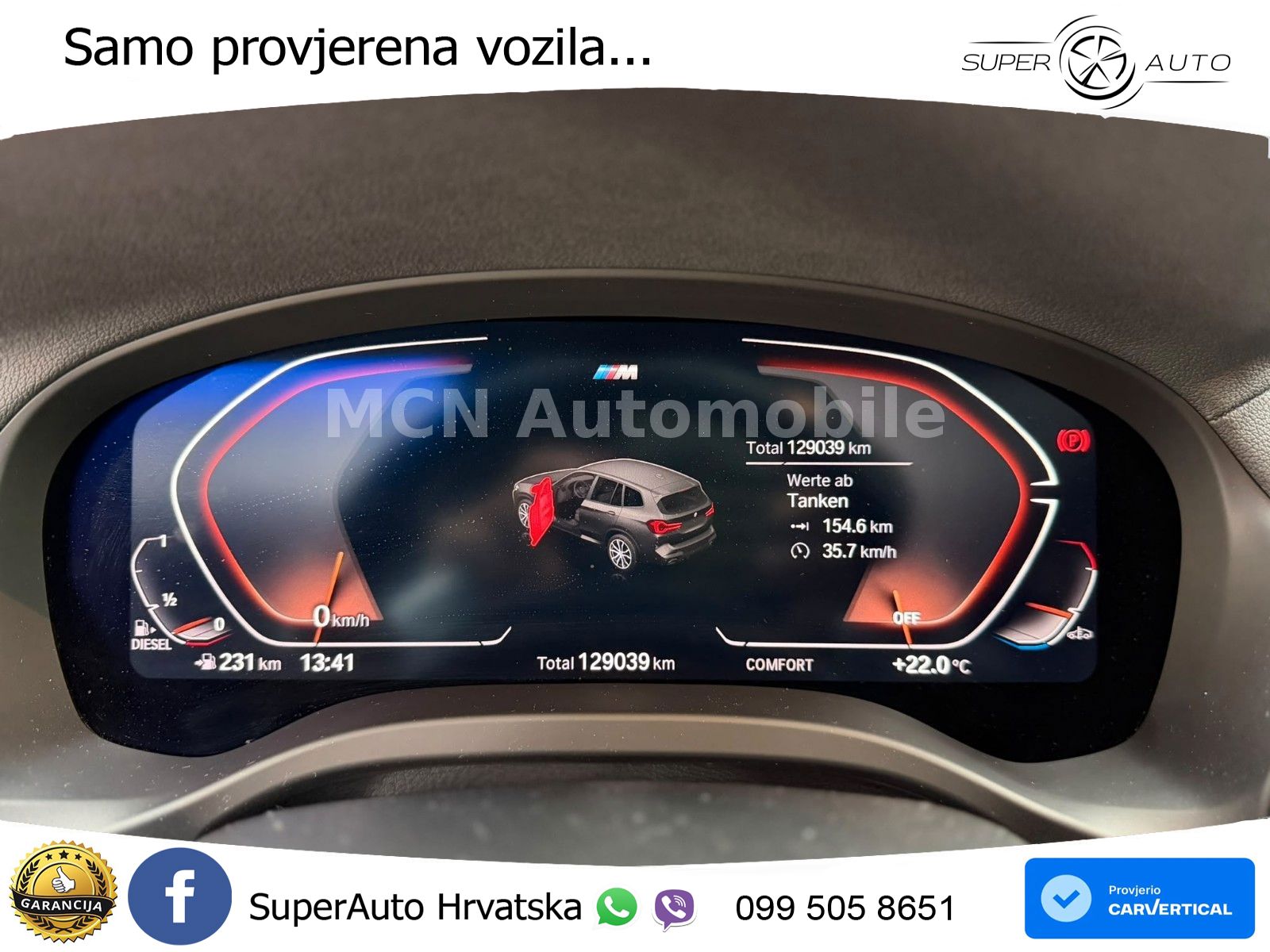 BMW X3 30d xDrive Steptronic M Sport LED+GR SJED+ACC