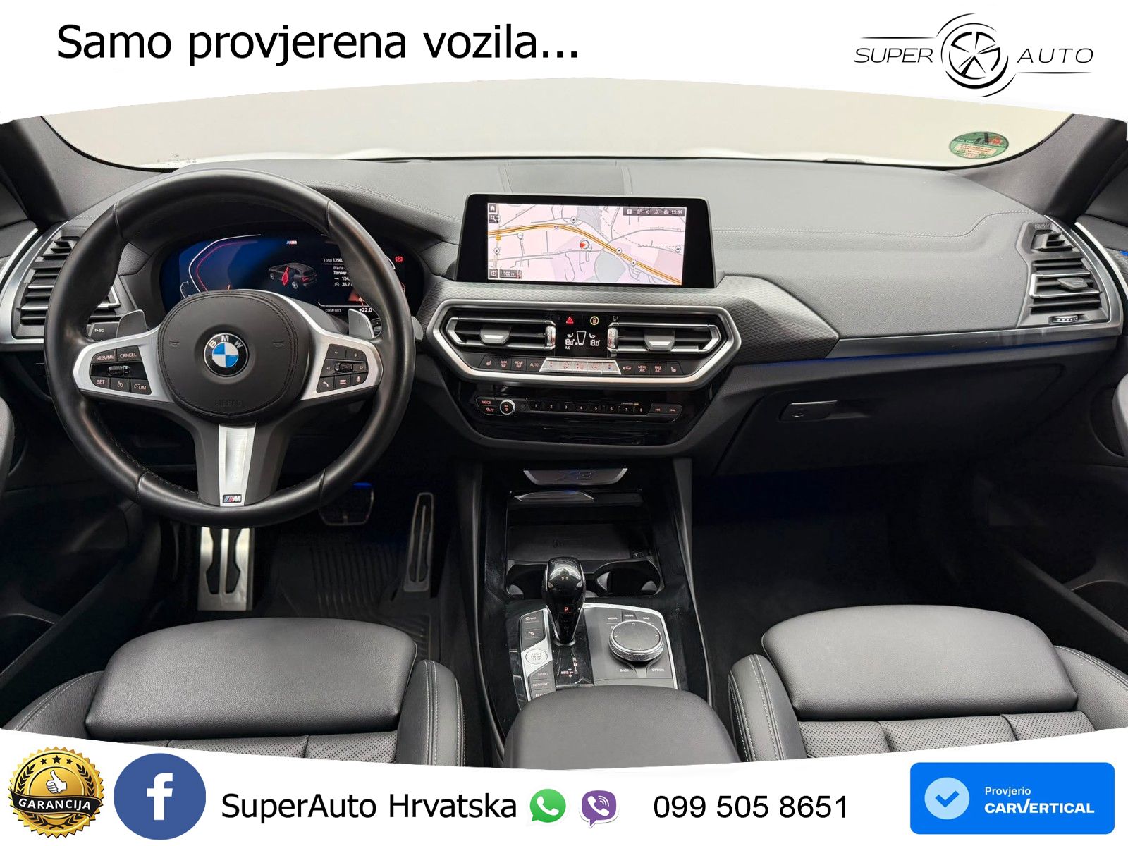 BMW X3 30d xDrive Steptronic M Sport LED+GR SJED+ACC