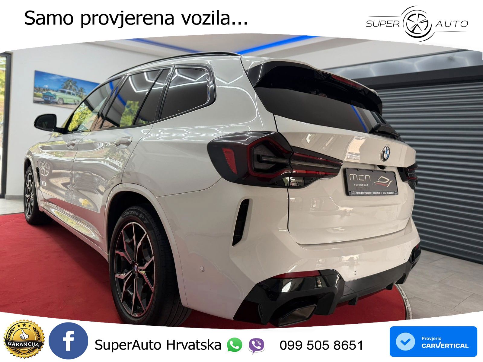 BMW X3 30d xDrive Steptronic M Sport LED+GR SJED+ACC
