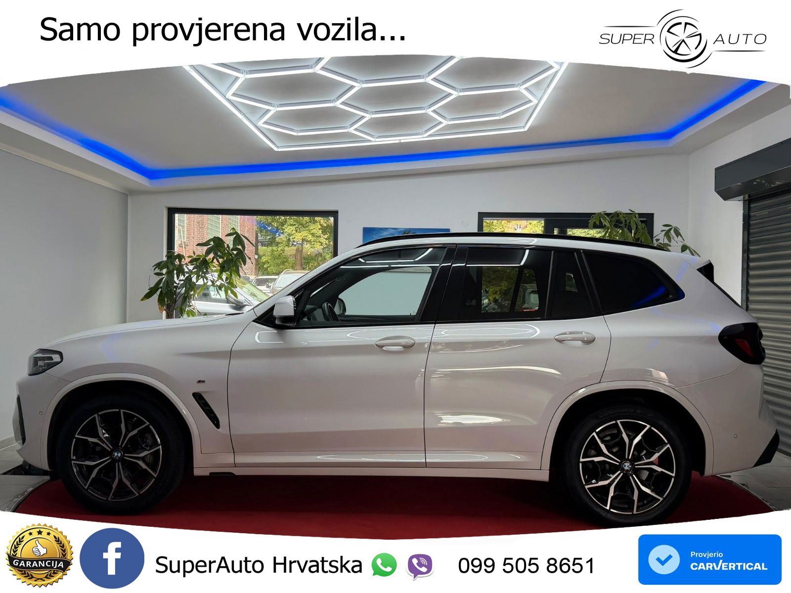 BMW X3 30d xDrive Steptronic M Sport LED+GR SJED+ACC