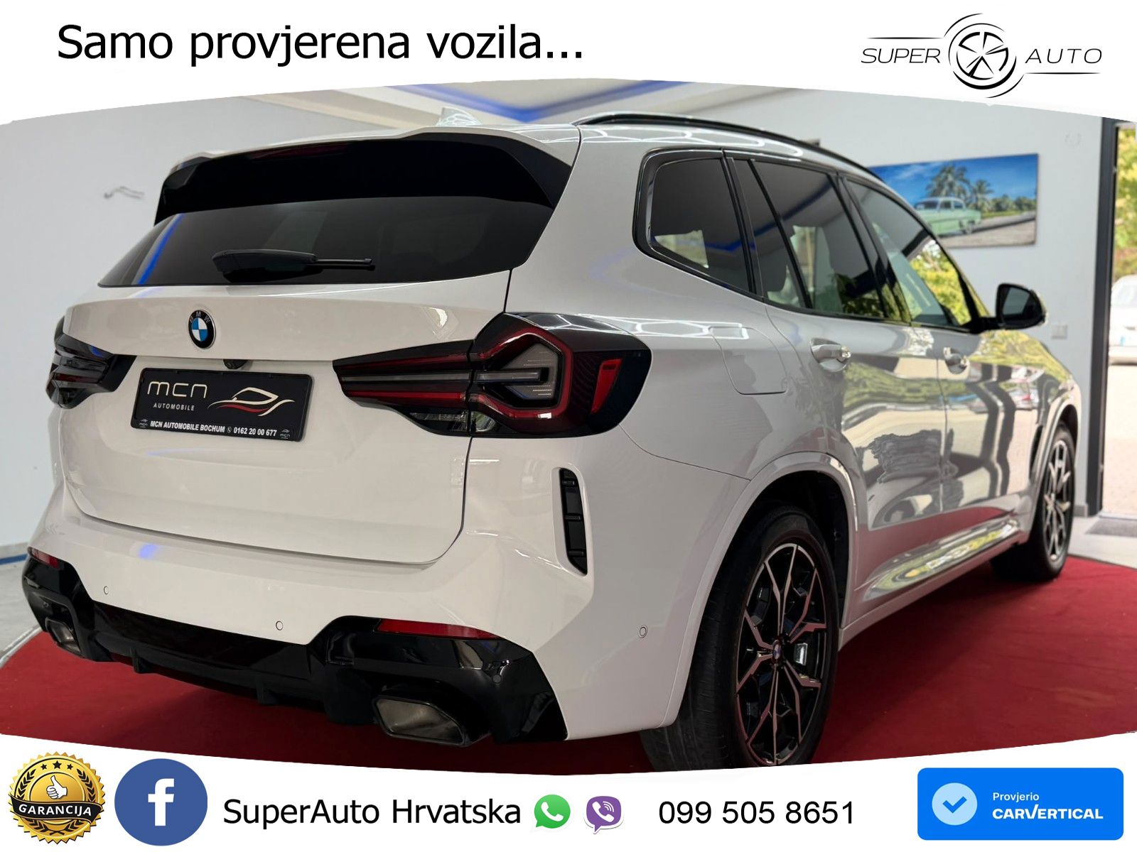BMW X3 30d xDrive Steptronic M Sport LED+GR SJED+ACC