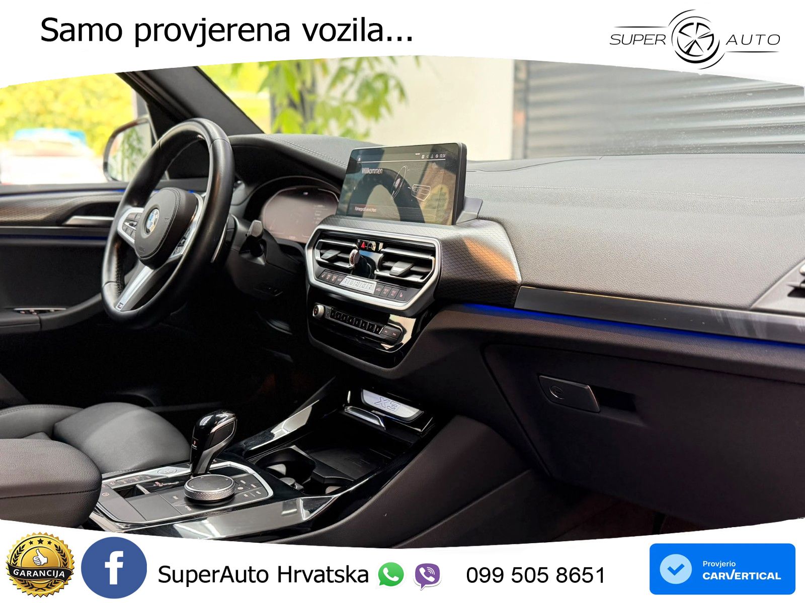 BMW X3 30d xDrive Steptronic M Sport LED+GR SJED+ACC