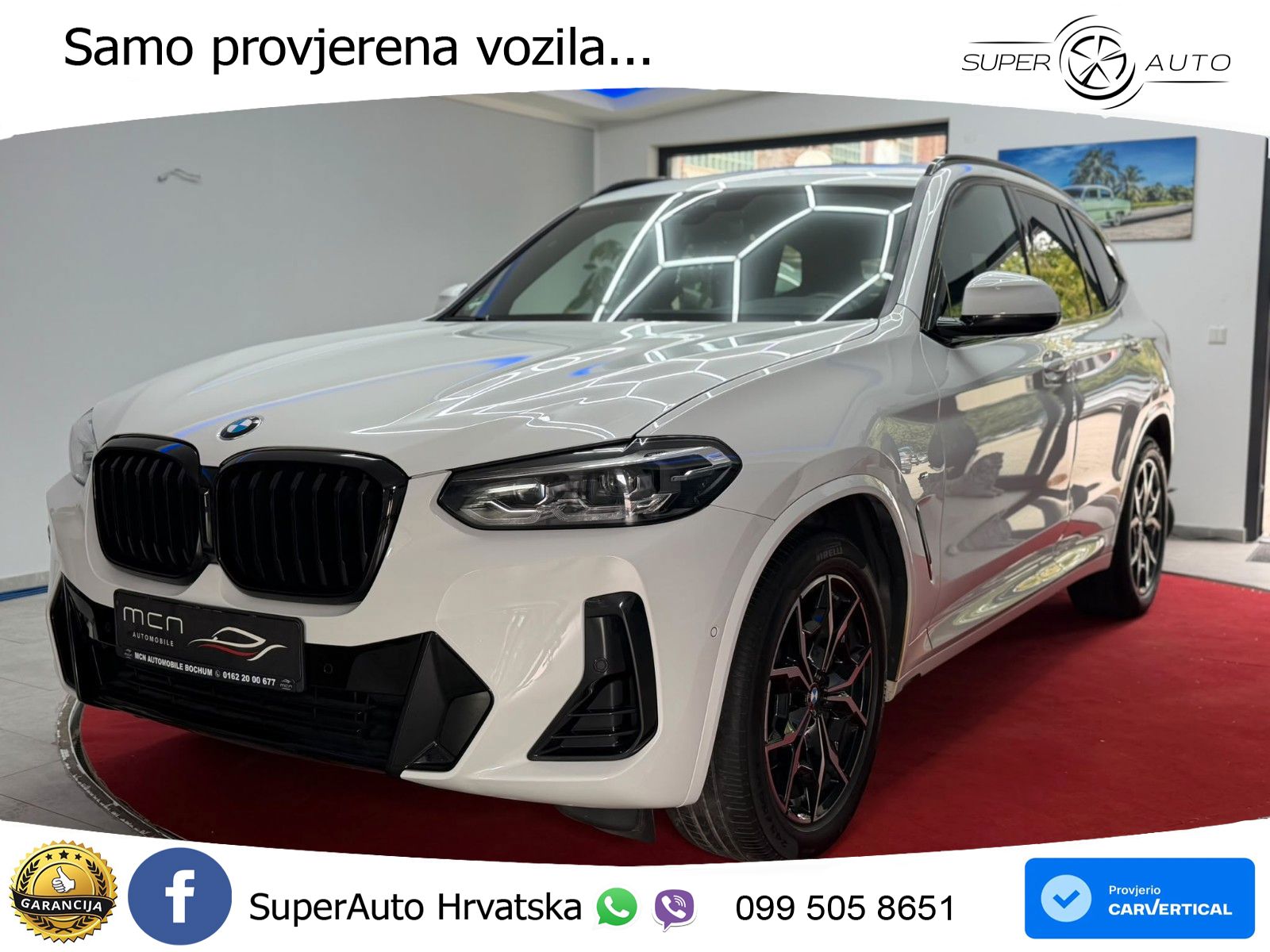 BMW X3 30d xDrive Steptronic M Sport LED+GR SJED+ACC