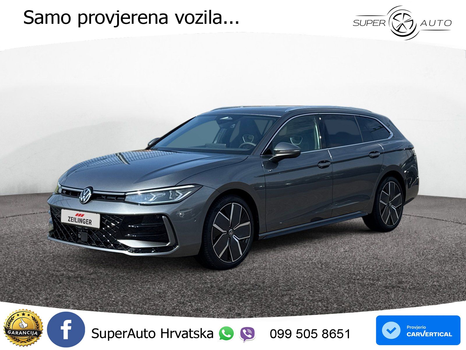 Volkswagen Passat Variant 2.0 TDI (193 KS) 4MOTION DSG R-Line LED+GR SJED+ACC