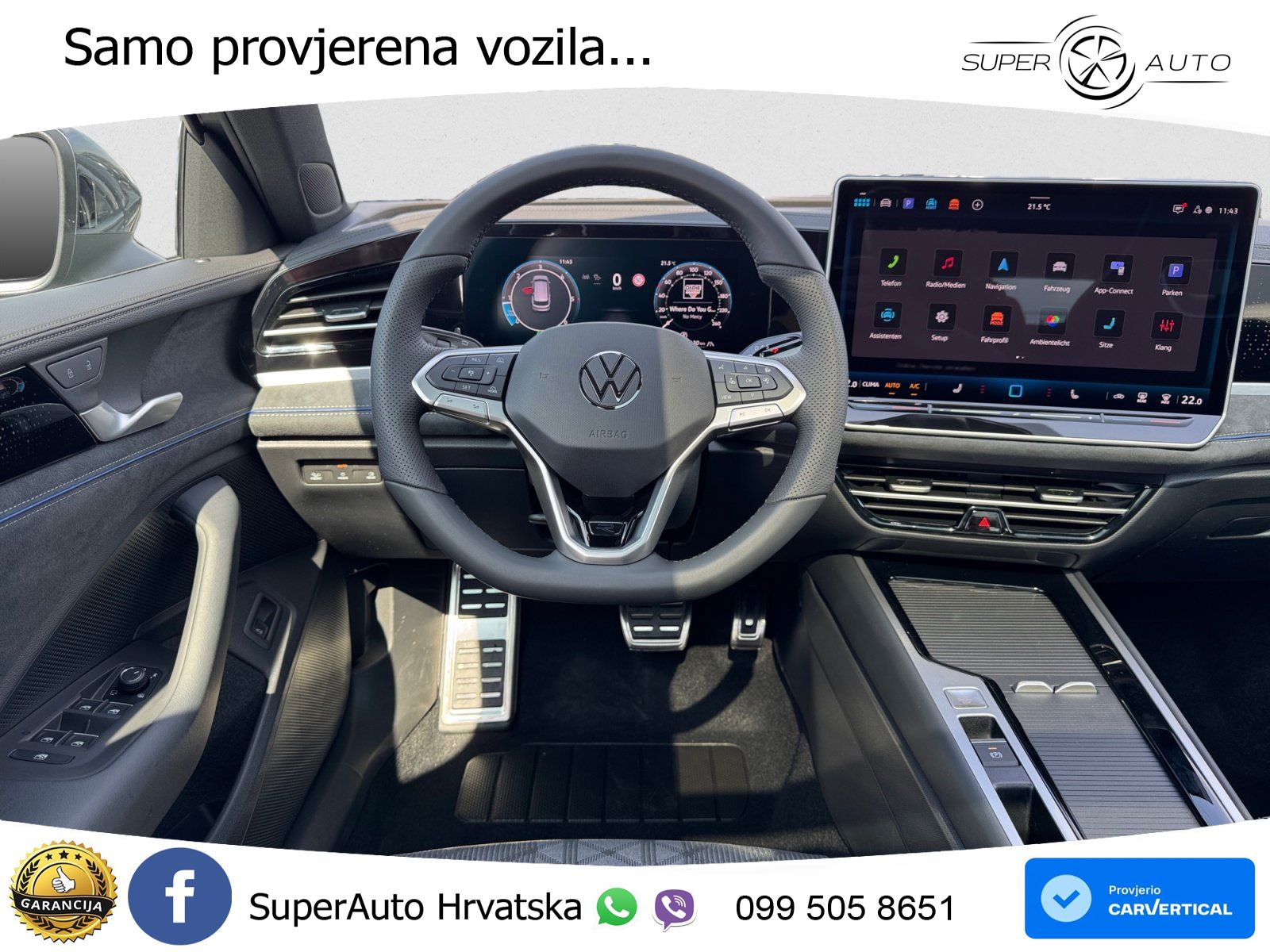 Volkswagen Passat Variant 2.0 TDI (193 KS) 4MOTION DSG R-Line LED+GR SJED+ACC