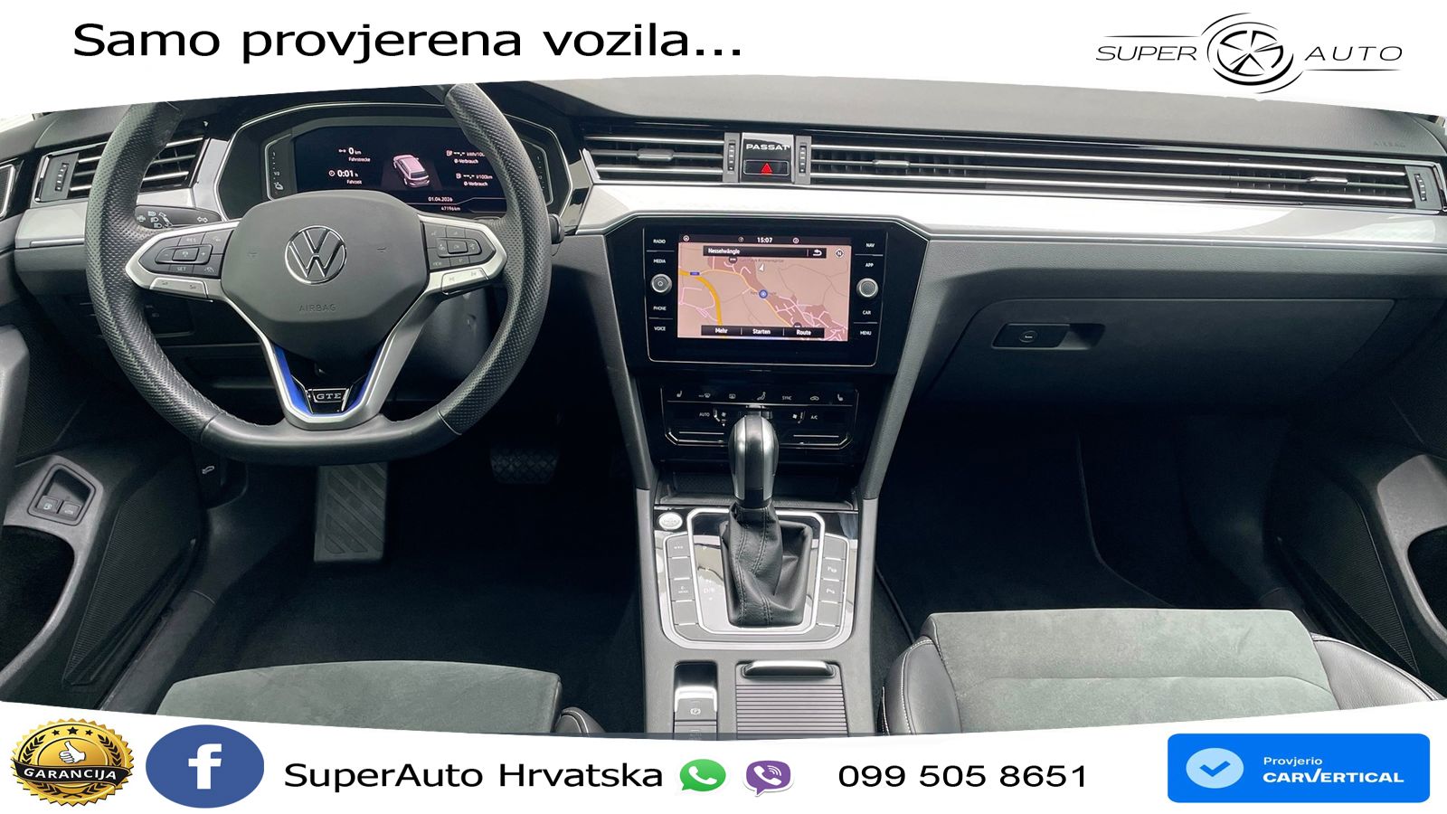 Volkswagen Passat Variant 1.5 TSI (204 KS) eHybrid DSG LED+GR SJED+ACC