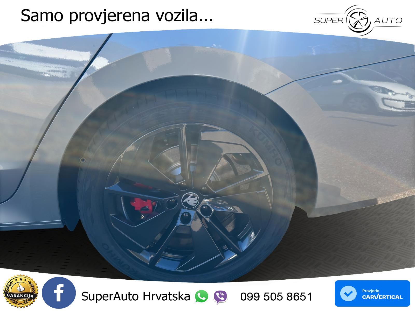 Škoda Octavia Combi RS 2.0 TSI (265 KS) DSG LED+GR SJED+ACC