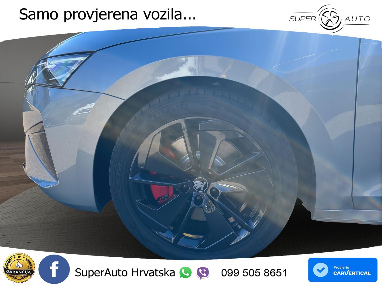 Škoda Octavia Combi RS 2.0 TSI (265 KS) DSG LED+GR SJED+ACC
