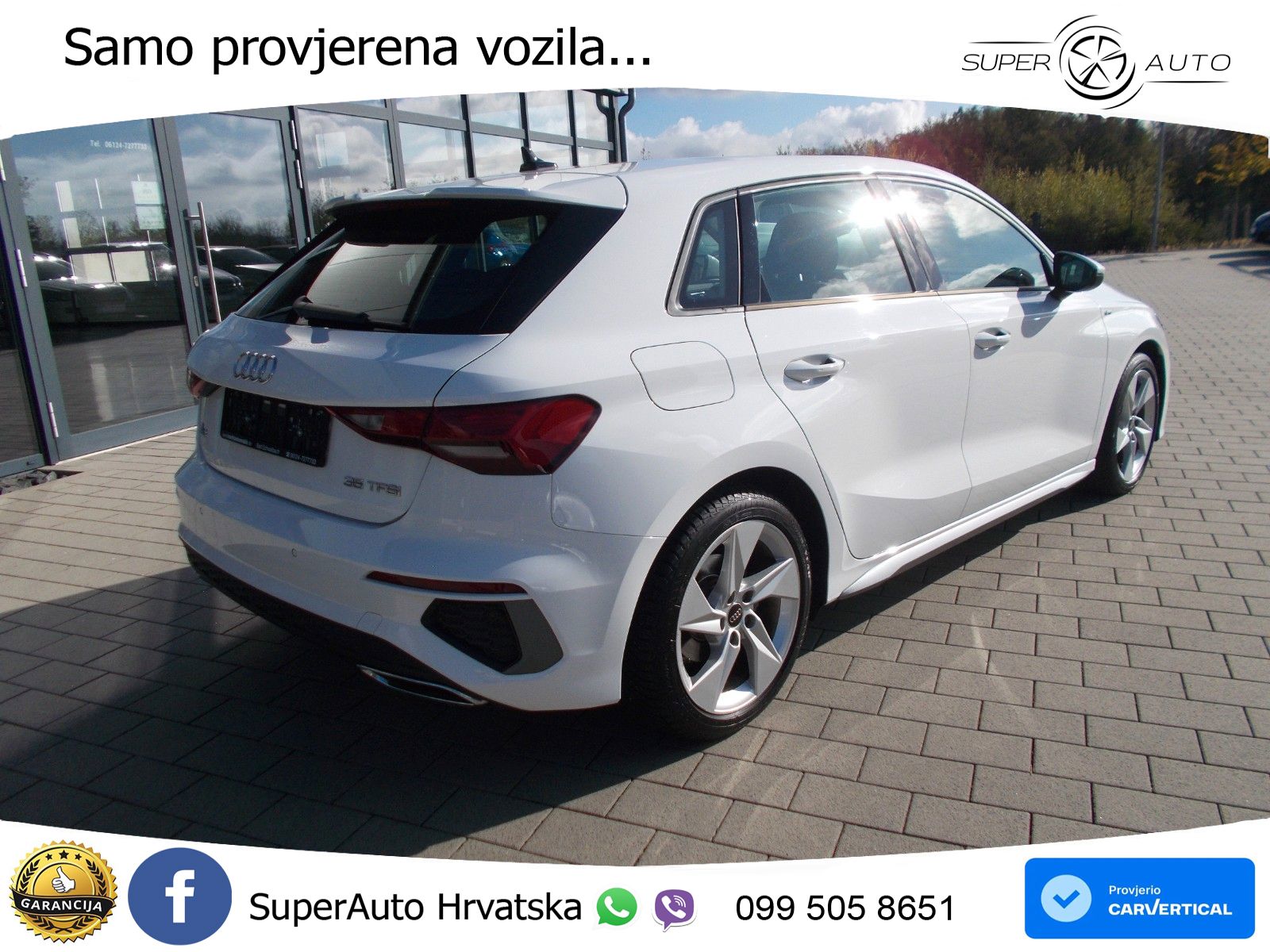 Audi A3 35 TFSI (150 KS) S tronic S line