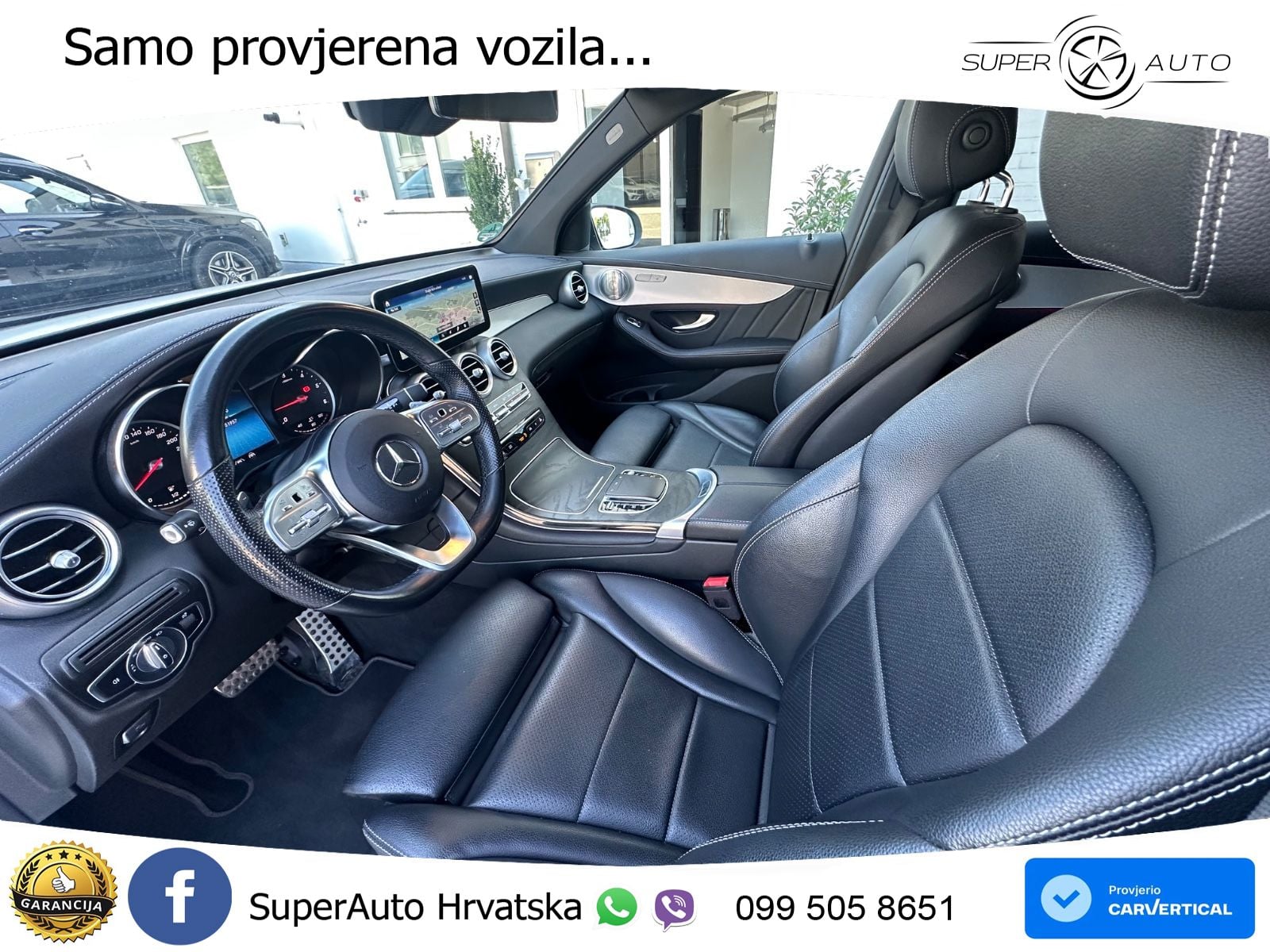 Mercedes GLC 220d (194 KS) 4MATIC G-TRONIC AMG ZRAČNI+ACC+GR SJED+360