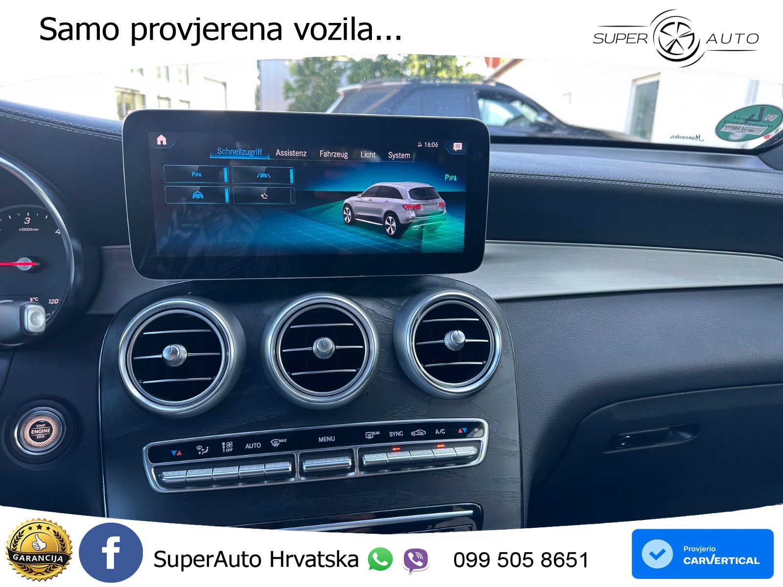 Mercedes GLC 220d (194 KS) 4MATIC G-TRONIC AMG ZRAČNI+ACC+GR SJED+360