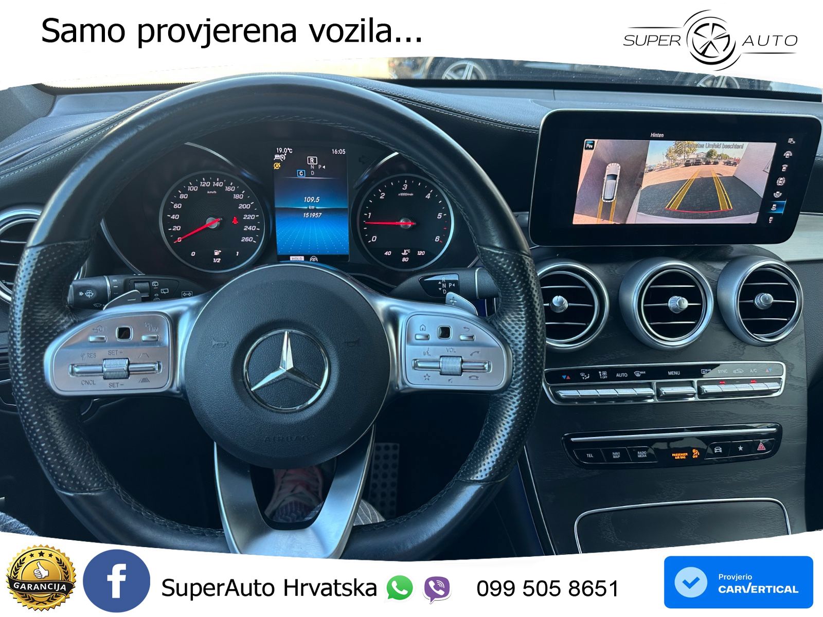 Mercedes GLC 220d (194 KS) 4MATIC G-TRONIC AMG ZRAČNI+ACC+GR SJED+360