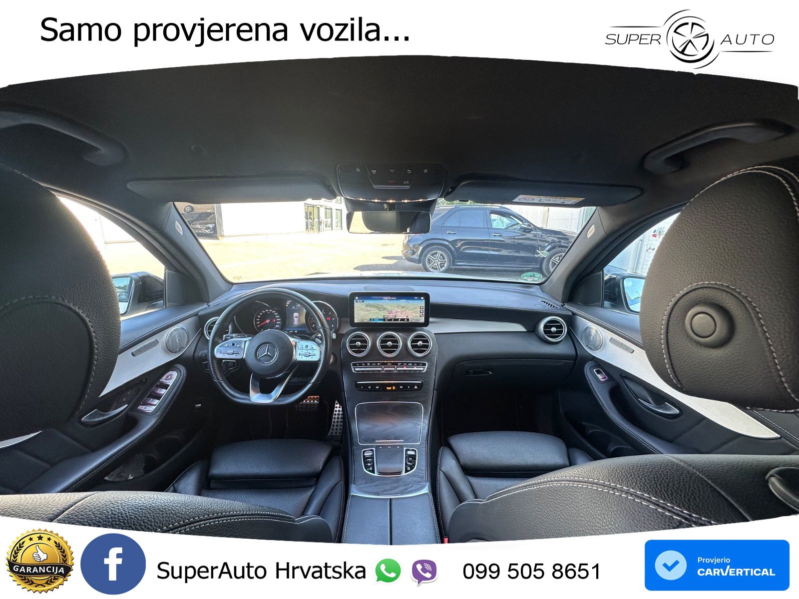 Mercedes GLC 220d (194 KS) 4MATIC G-TRONIC AMG ZRAČNI+ACC+GR SJED+360
