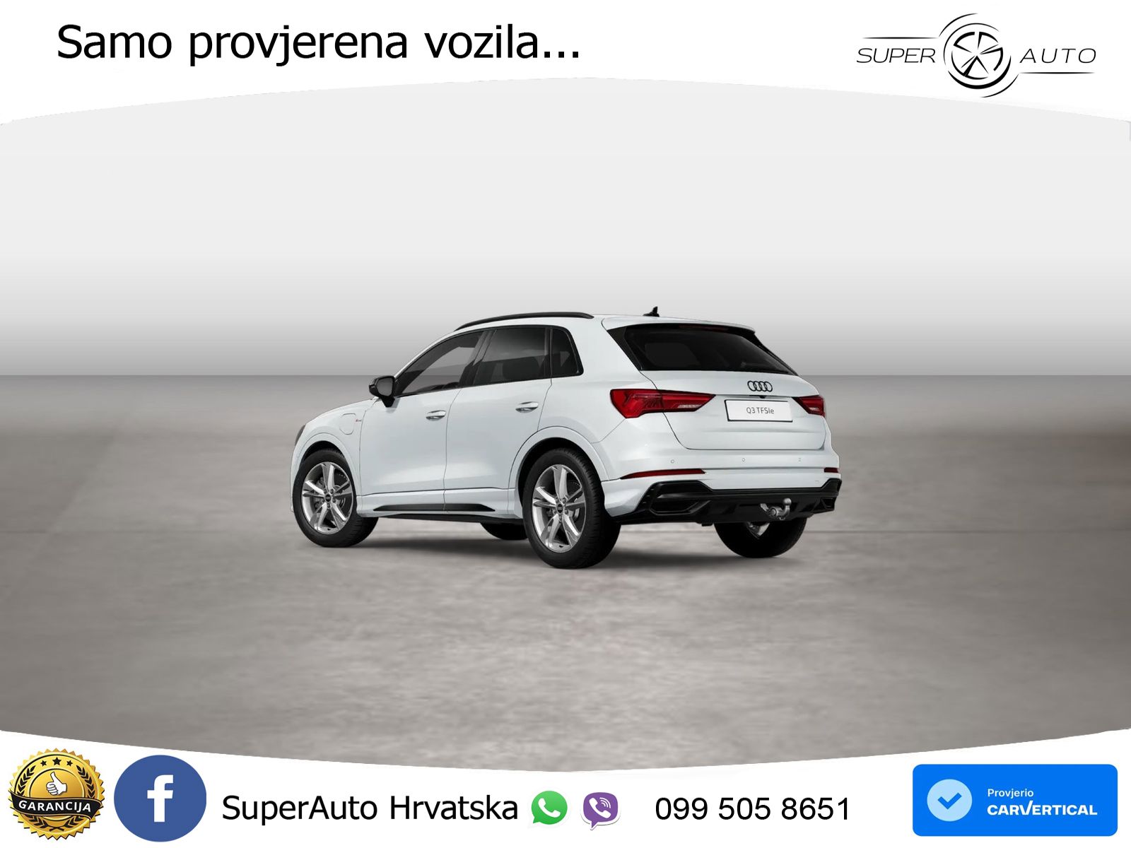 Audi Q3 45 TFSIe (245 KS) S tronic S line LED+GR SJED+ACC