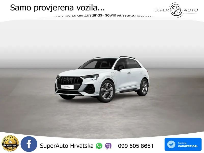 Audi Q3 45 TFSIe (245 KS) S tronic S line LED+GR SJED+ACC