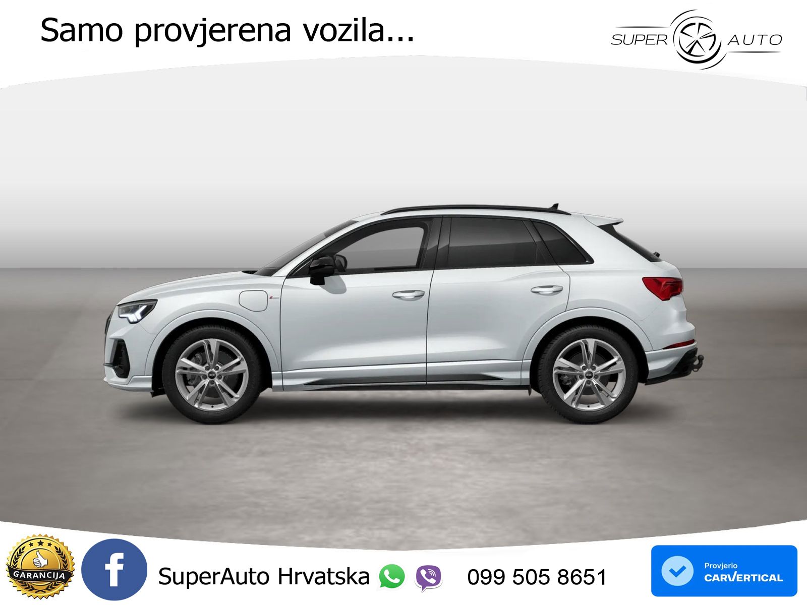 Audi Q3 45 TFSIe (245 KS) S tronic S line LED+GR SJED+ACC