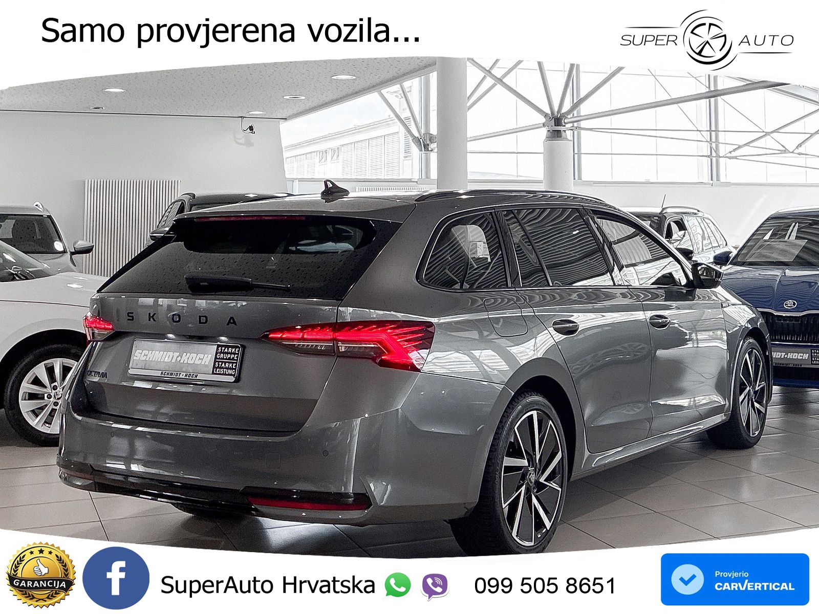 Škoda Octavia Combi 2.0 TDI (150 KS) DSG SportLine LED+GR SJED+ACC