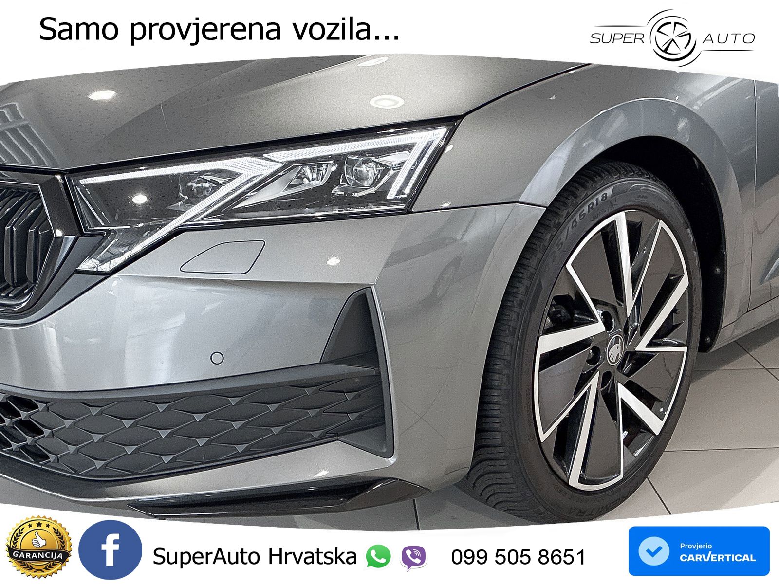 Škoda Octavia Combi 2.0 TDI (150 KS) DSG SportLine LED+GR SJED+ACC