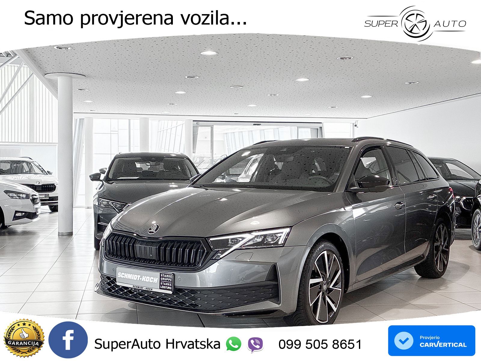 Škoda Octavia Combi 2.0 TDI (150 KS) DSG SportLine LED+GR SJED+ACC