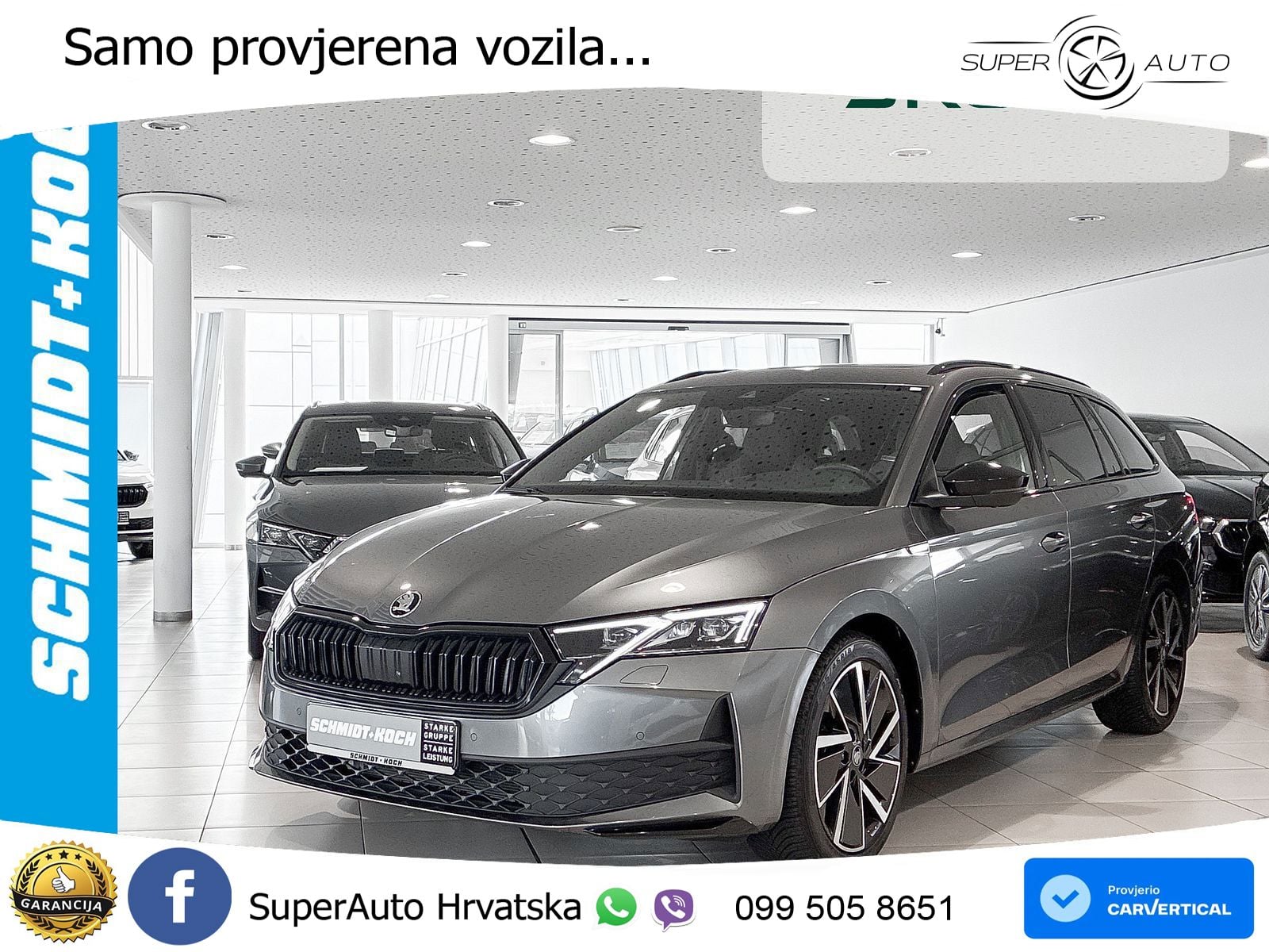 Škoda Octavia Combi 2.0 TDI (150 KS) DSG SportLine LED+GR SJED+ACC