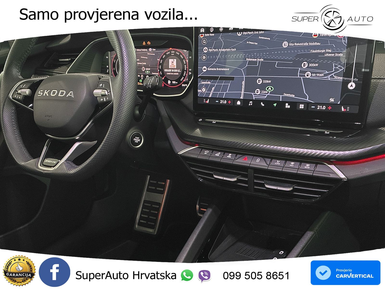 Škoda Octavia Combi 2.0 TDI (150 KS) DSG SportLine LED+GR SJED+ACC